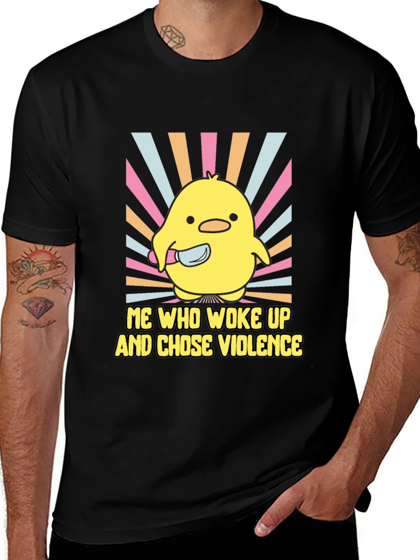 Variant 26 of Violence Choice Graphic T-Shirt