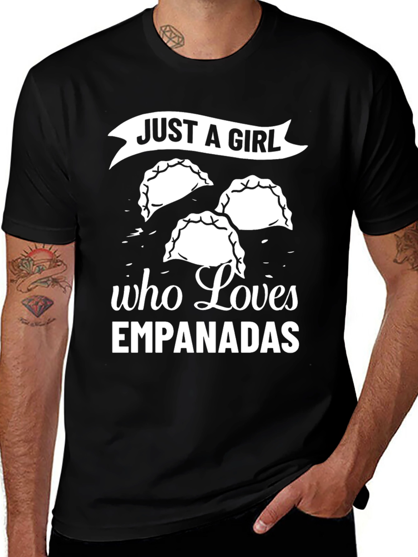 Variant 14 of Just A Girl Who Loves Empanadas T-Shirt