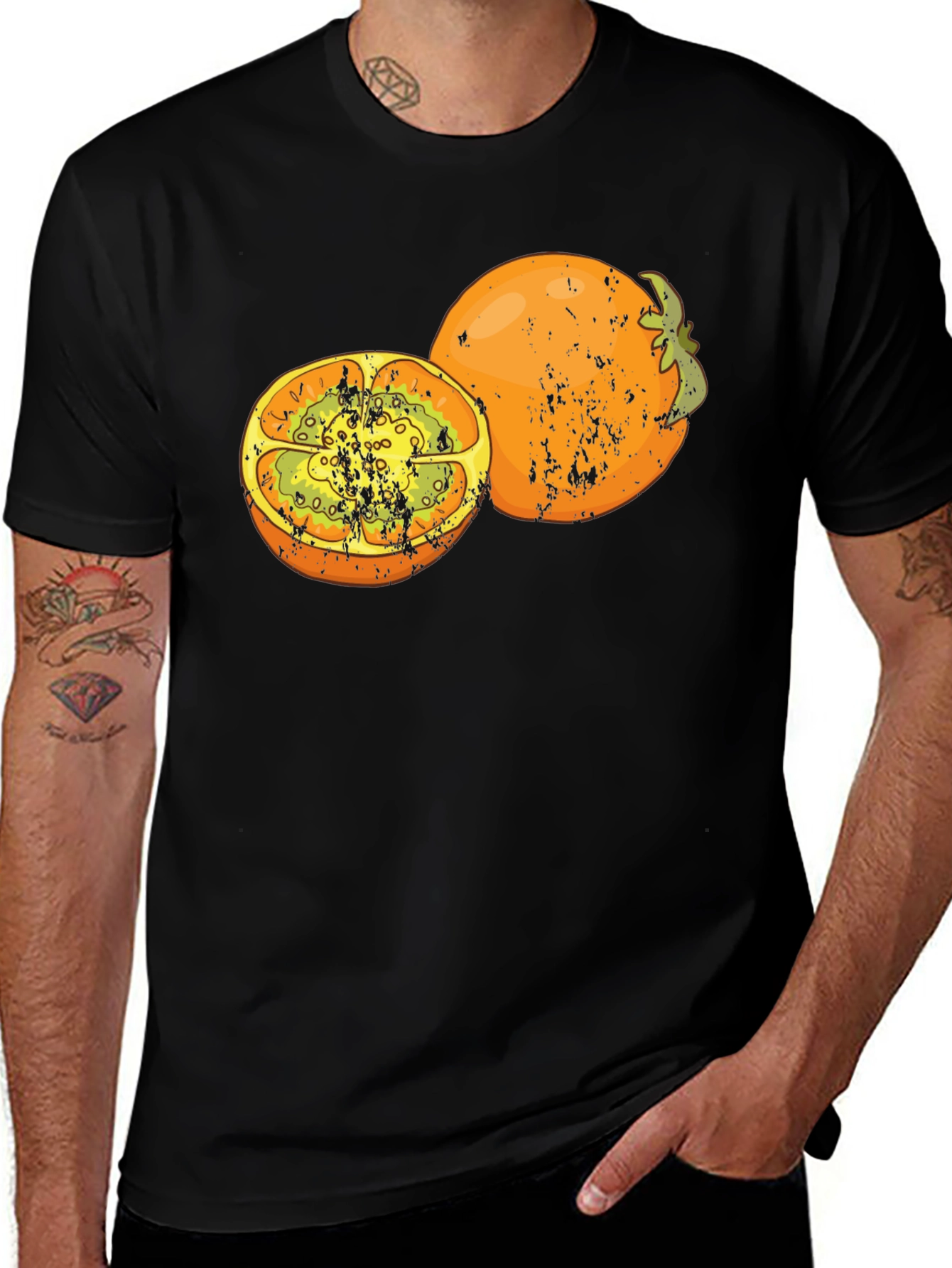 Variant 13 of Tamarillo Fruit Graphic Tee - Unique Design
