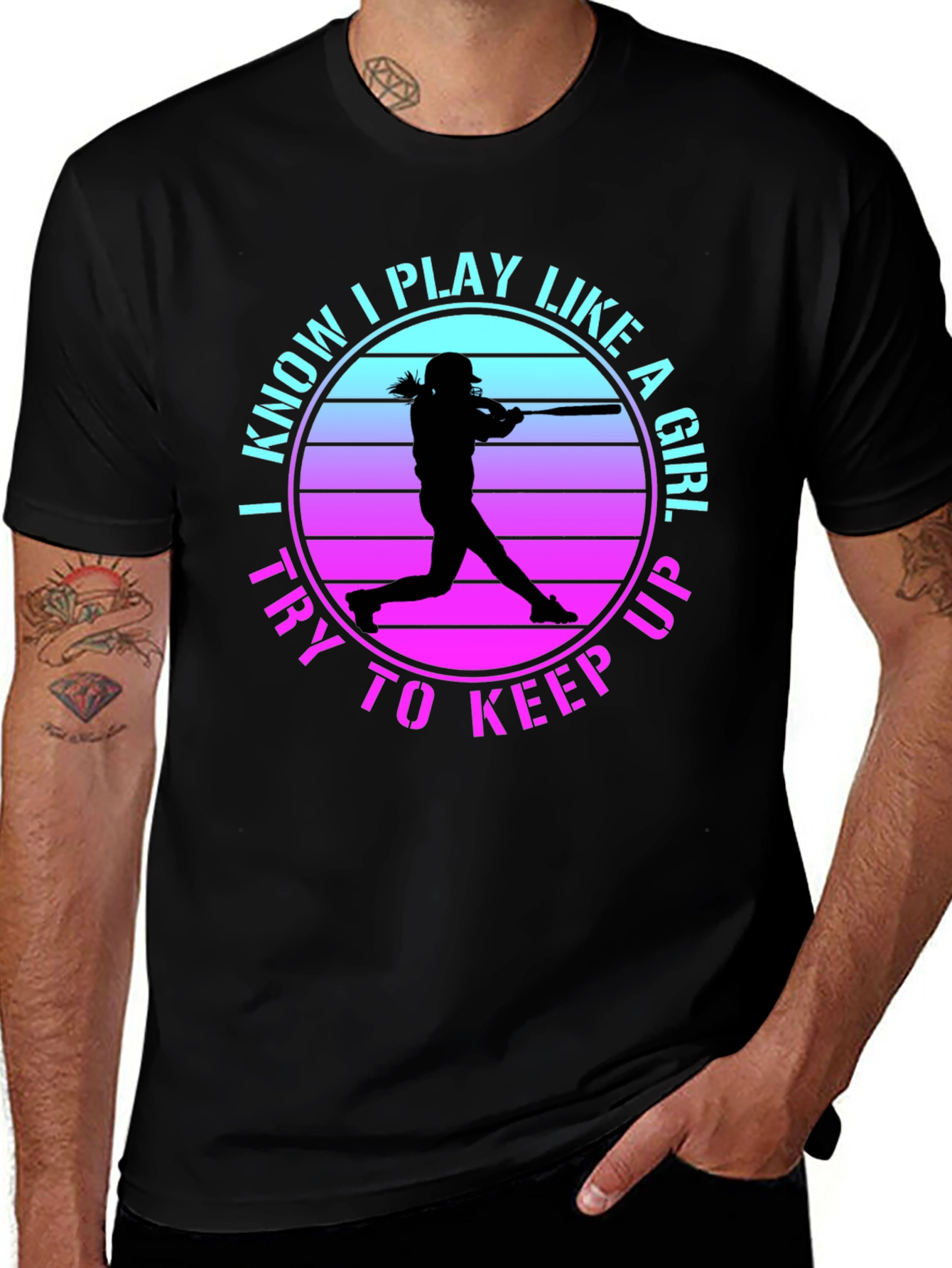 Variant 14 of I Know I Play Like A Girl T-Shirt