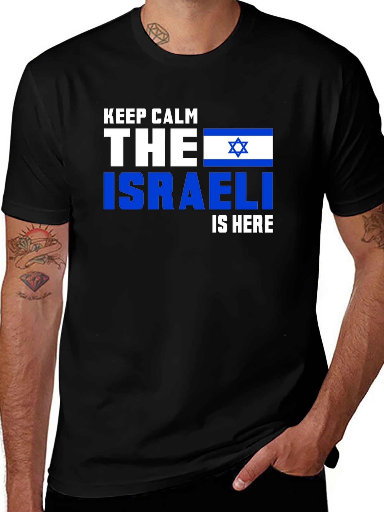 Keep Calm Israeli T-Shirt