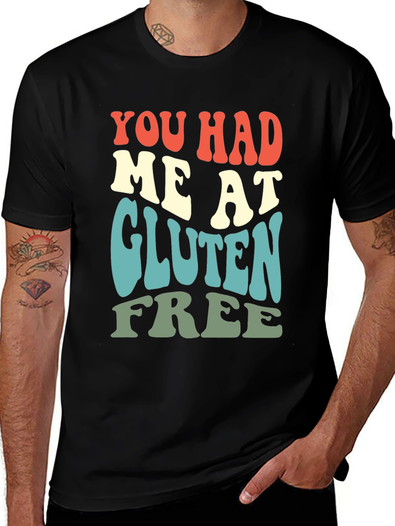 Variant 26 of You Had Me At Gluten Free T-Shirt