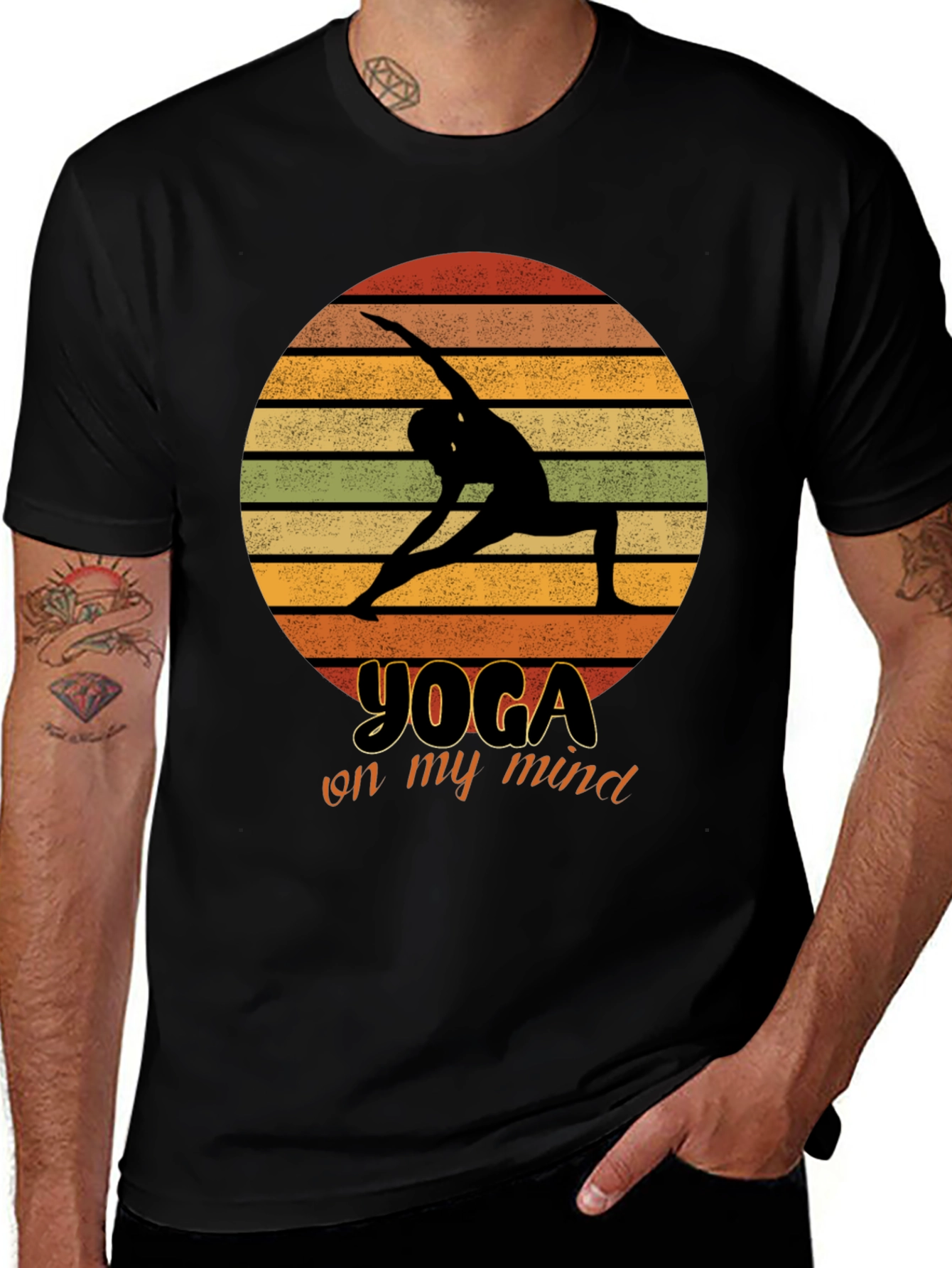 Variant 21 of Yoga on My Mind Graphic Tee