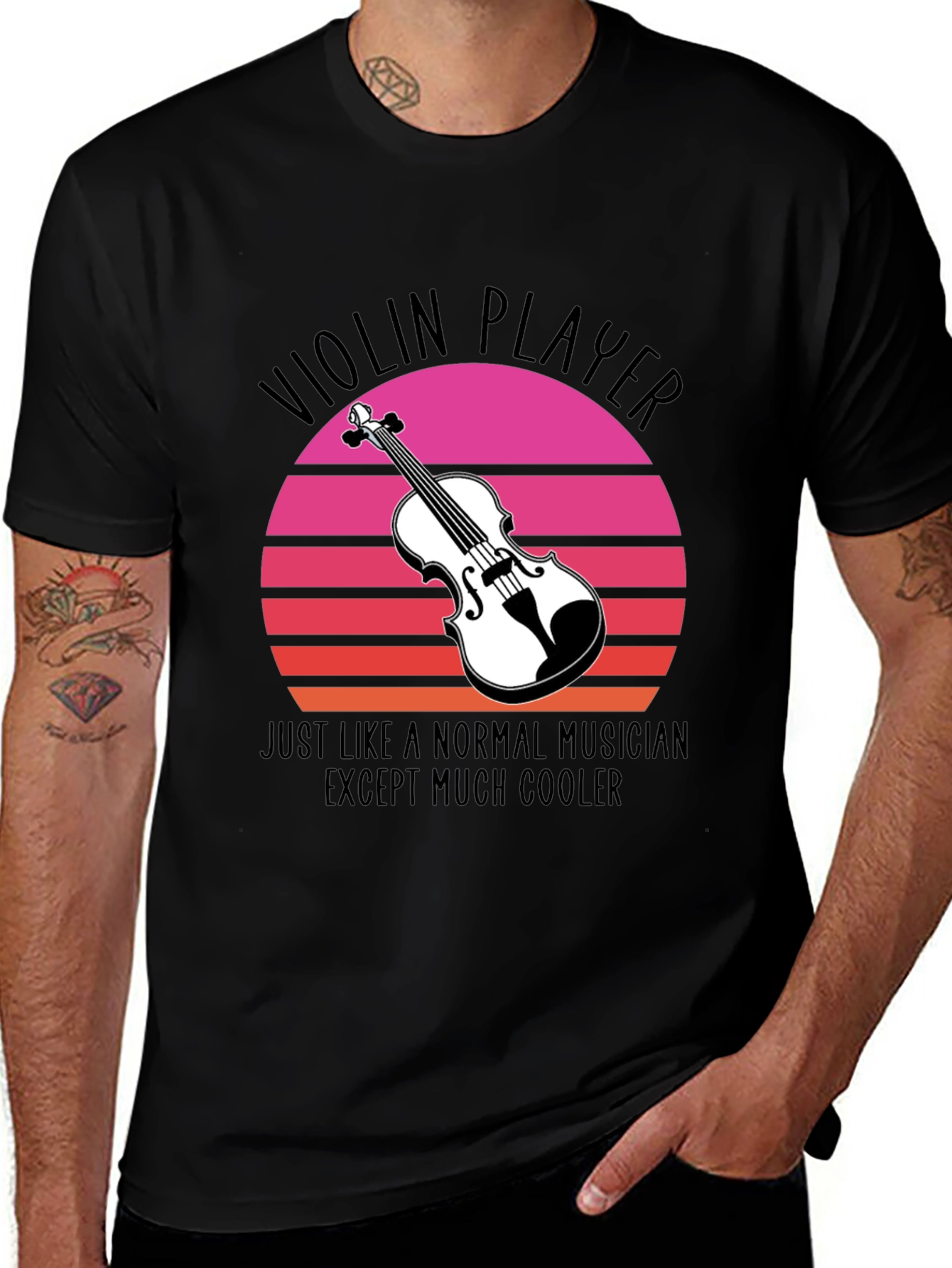 Variant 19 of Cool Violin Player Graphic Tee