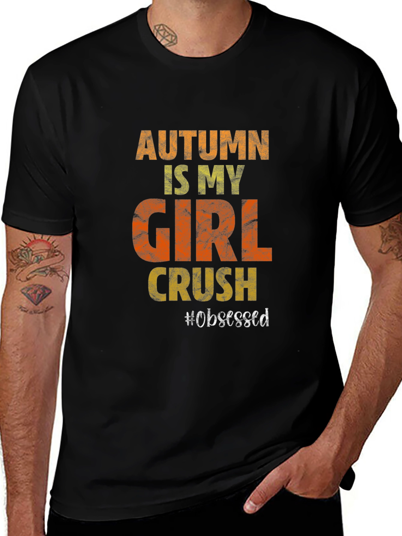 Variant 22 of Autumn Girl Crush T-Shirt - Obsessed