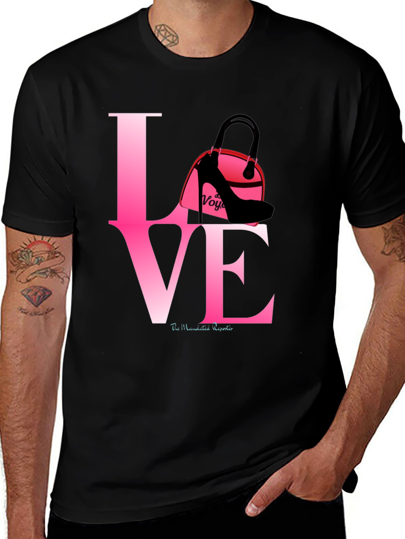Variant 23 of Stylish Love Graphic T-Shirt