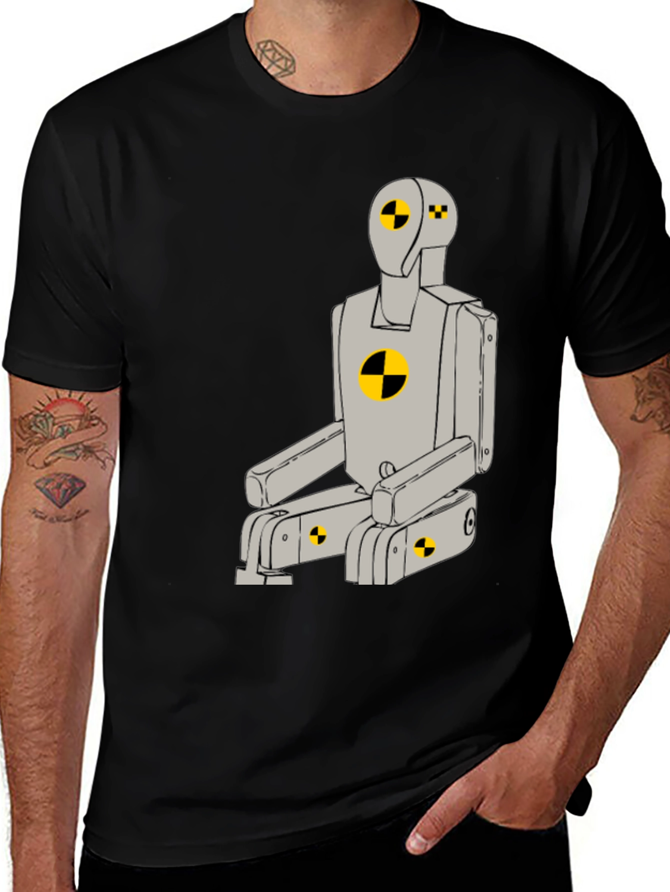 Variant 5 of Crash Test Dummy Graphic Tee