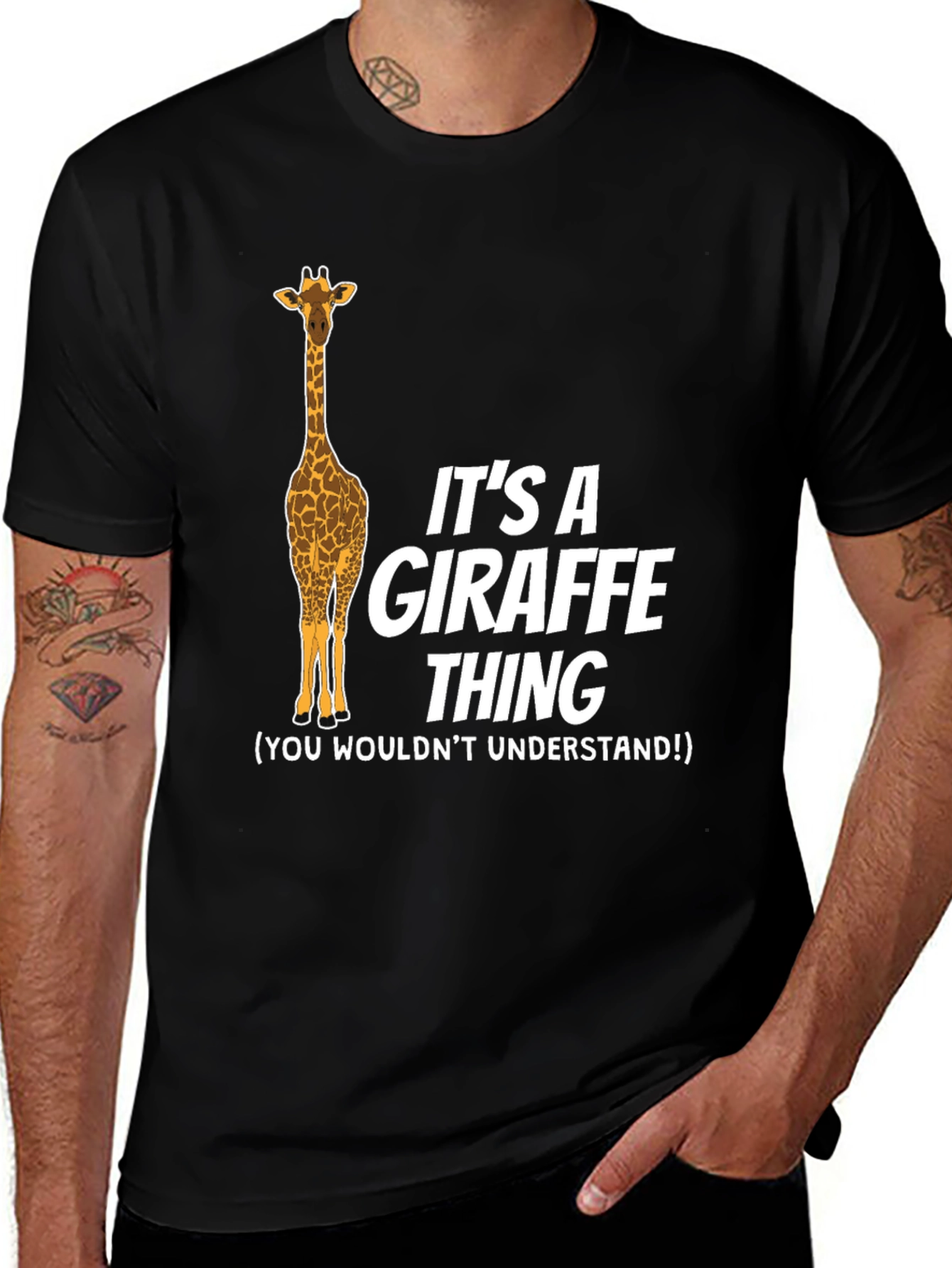 Variant 21 of It's a Giraffe Thing Graphic T-Shirt