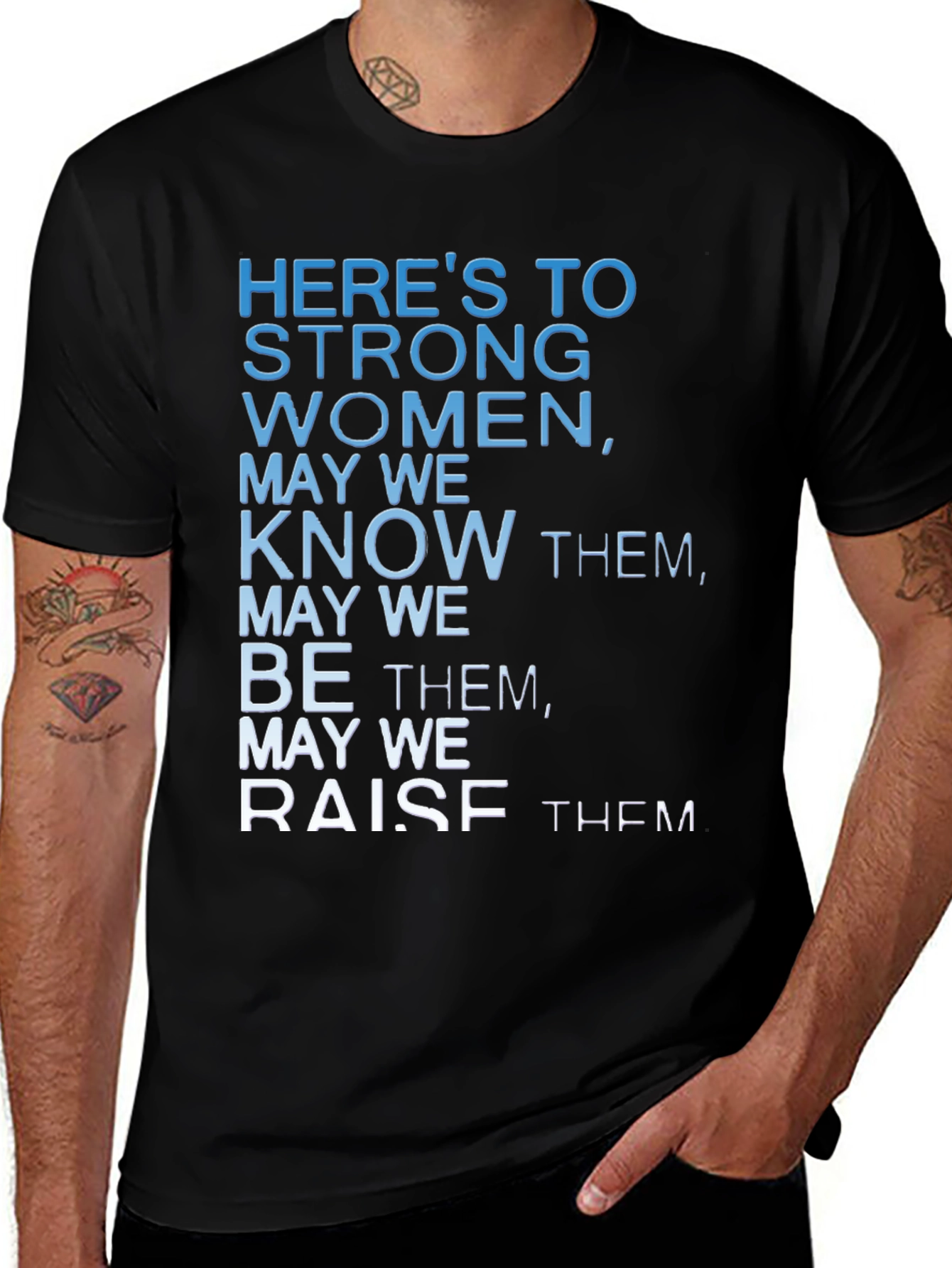 Variant 3 of Strong Women Graphic Tee - Empowering Quote Shirt