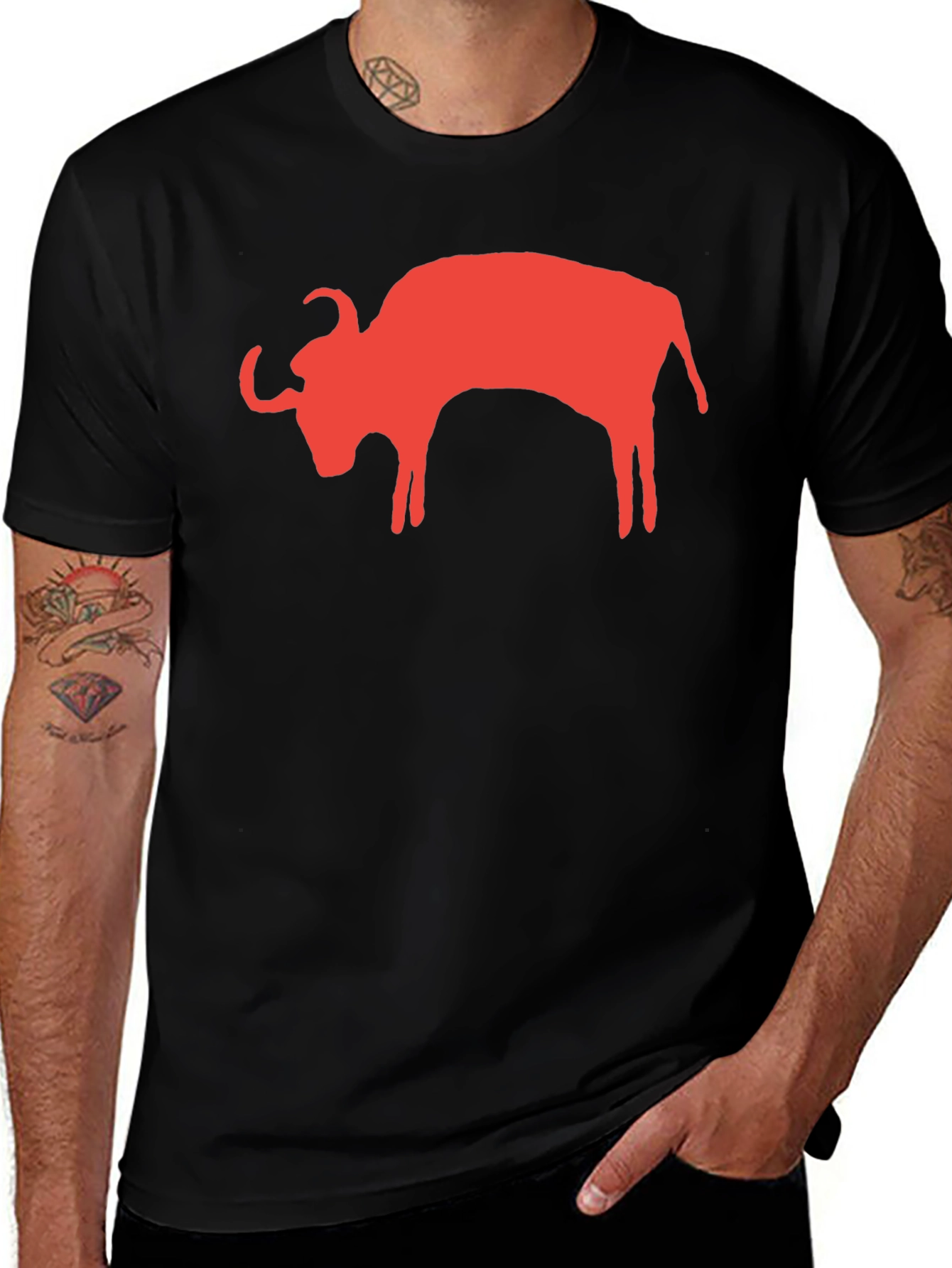 Variant 6 of Buffalo Graphic T-Shirt - Stylish & Comfortable