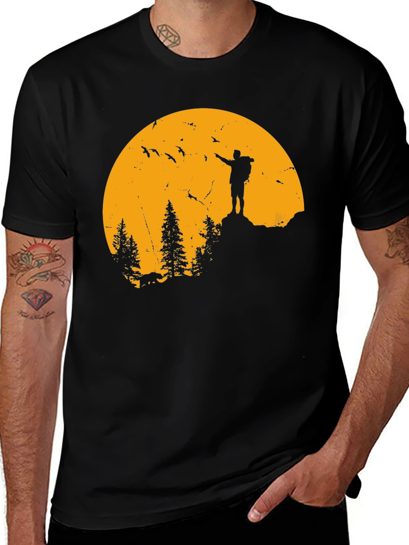 Variant 4 of Adventure Seeker Graphic T-Shirt