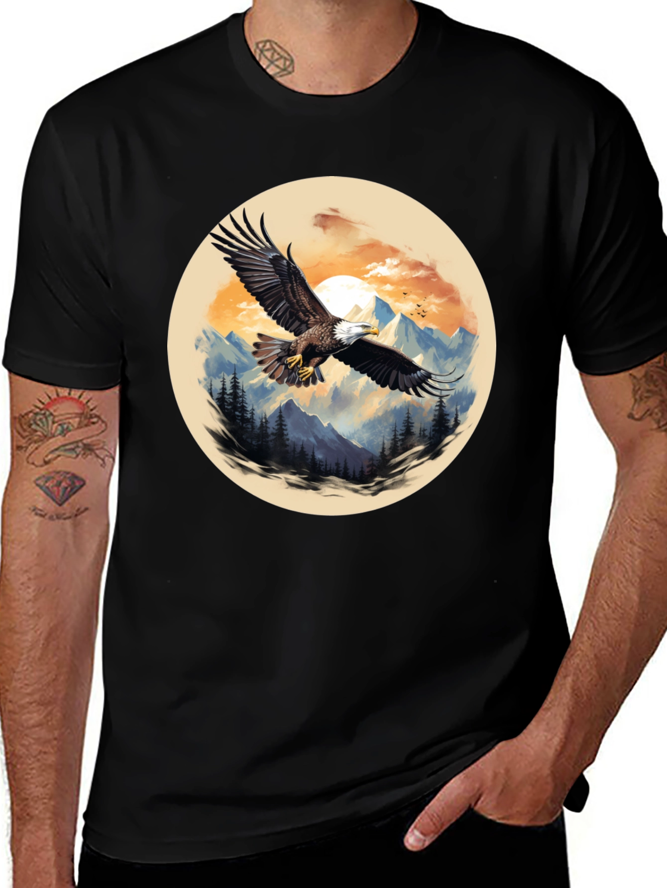 Variant 15 of Eagle Mountain Graphic T-Shirt