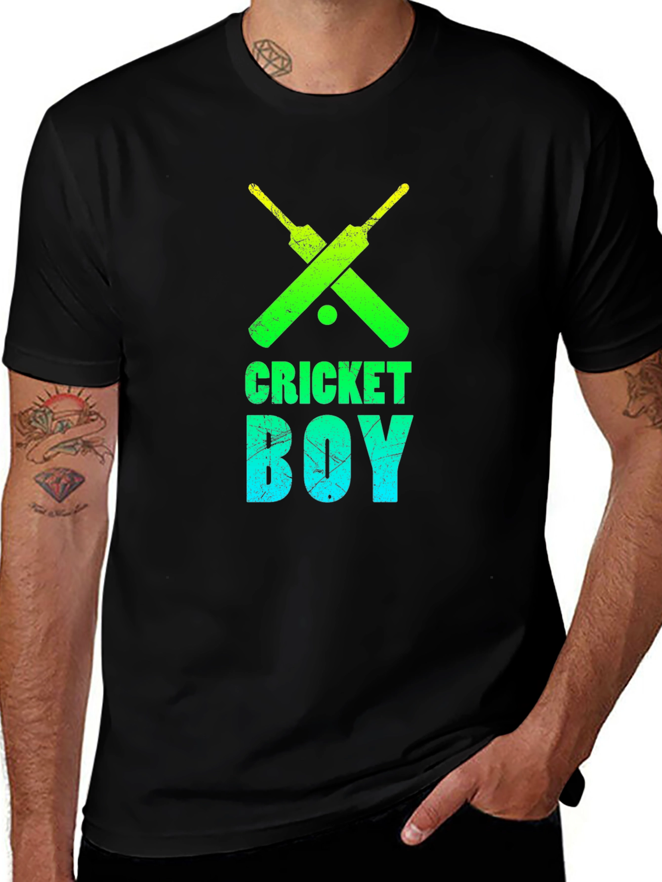 Variant 13 of Cricket Boy Graphic Tee