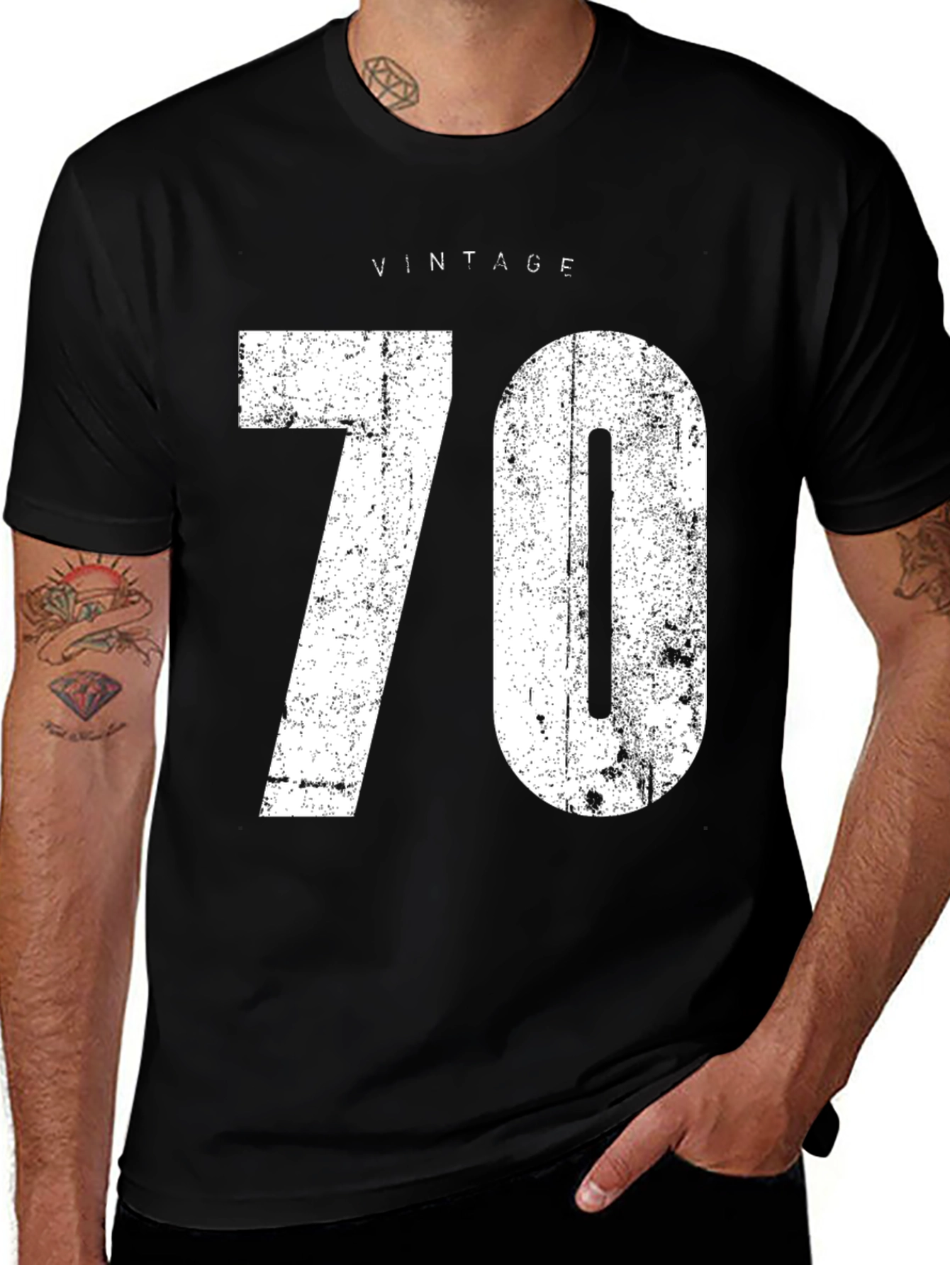 Variant 12 of Vintage 70 T-Shirt - Classic Design