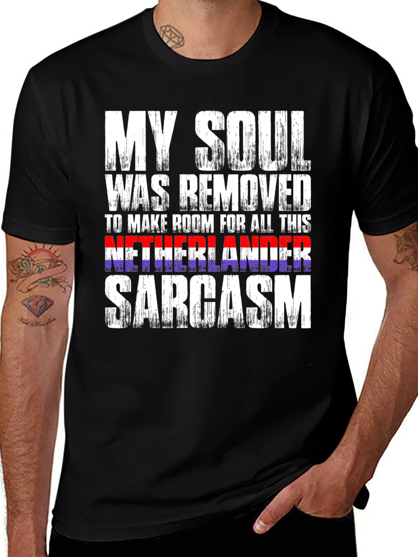 Variant 4 of Dutch Sarcasm T-Shirt - Netherlander Humor Tee
