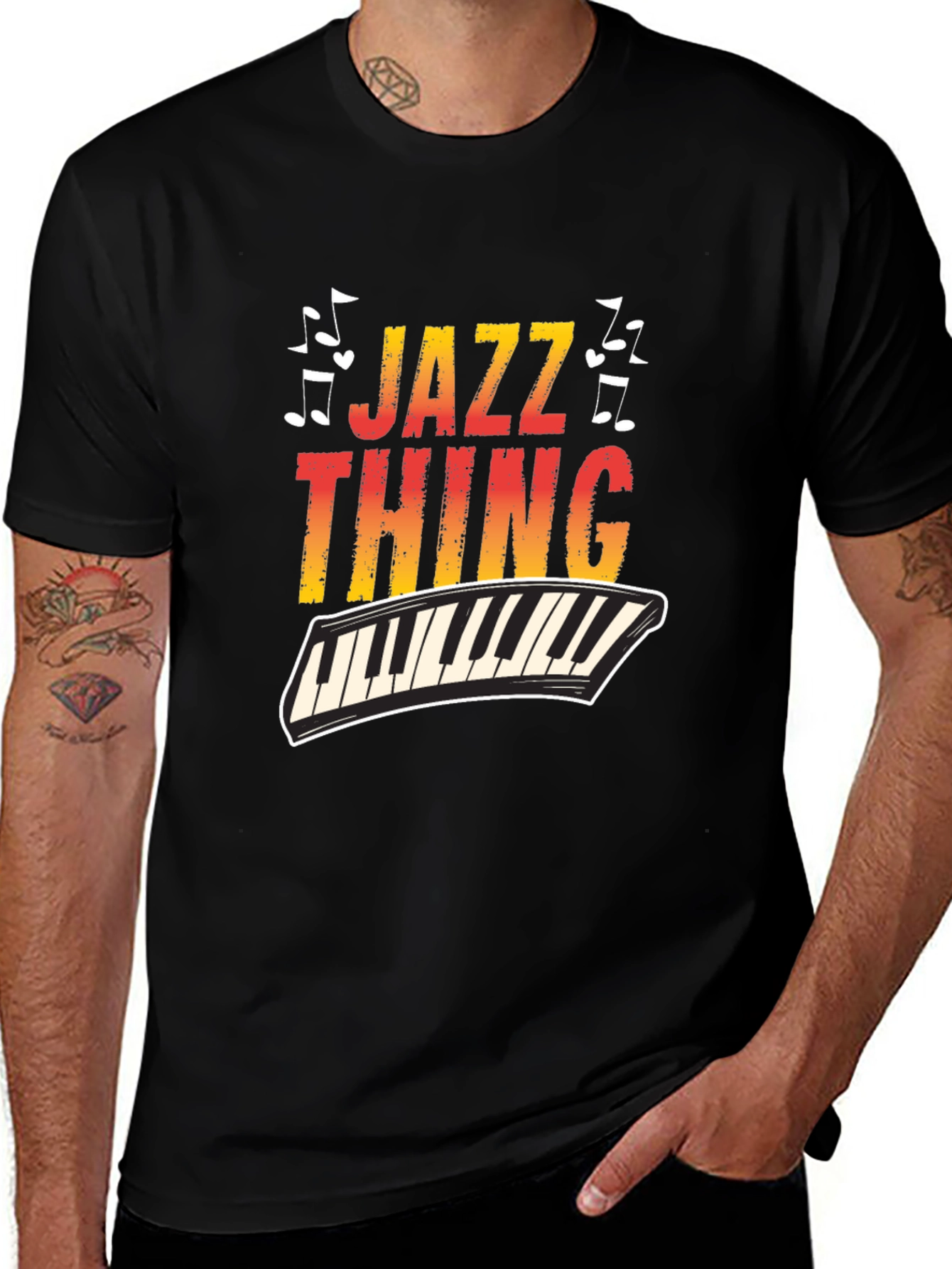 Variant 26 of Jazz Thing Graphic T-Shirt