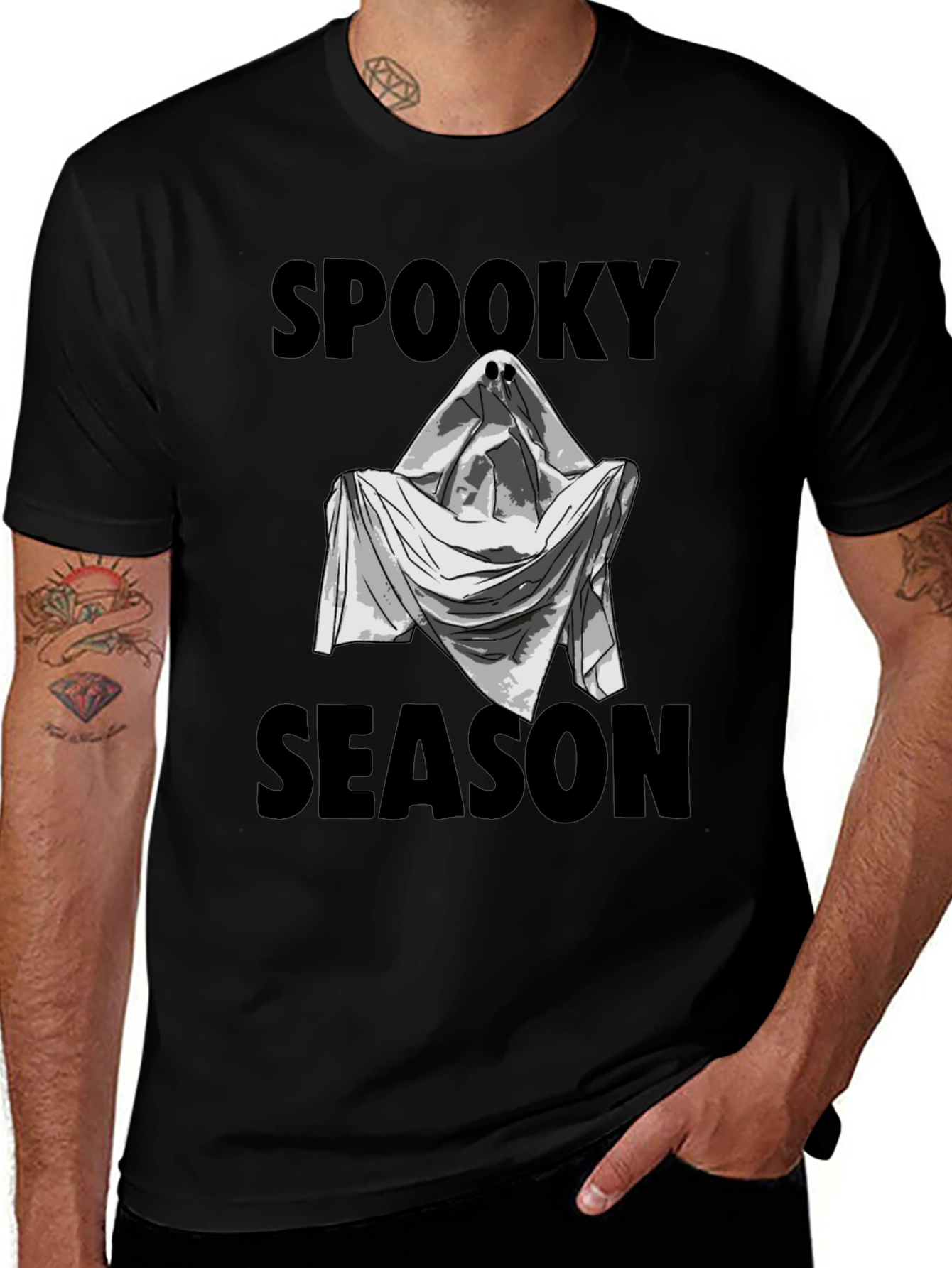 Variant 29 of Spooky Season Ghost Graphic Tee