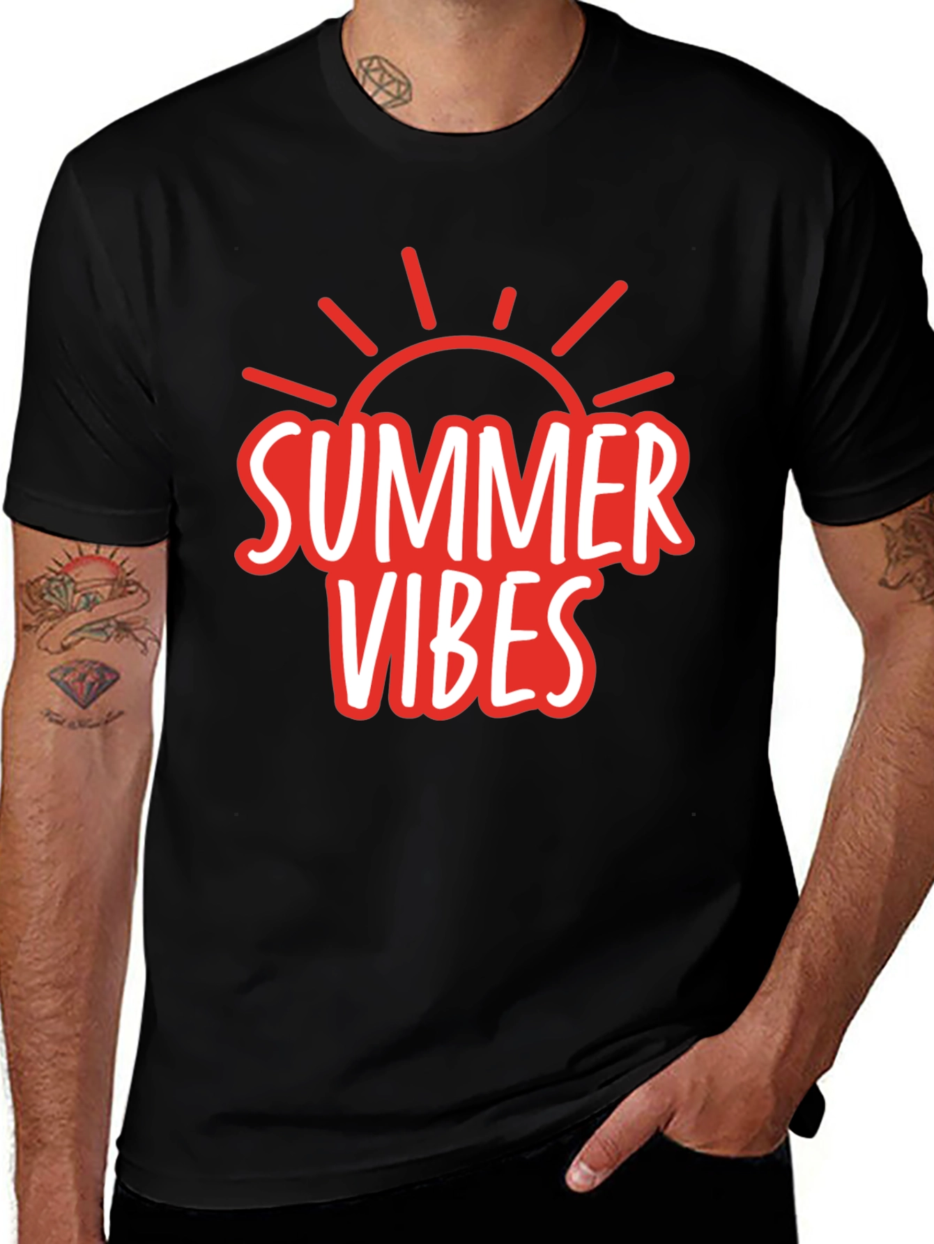 Variant 28 of Summer Vibes Graphic T-Shirt