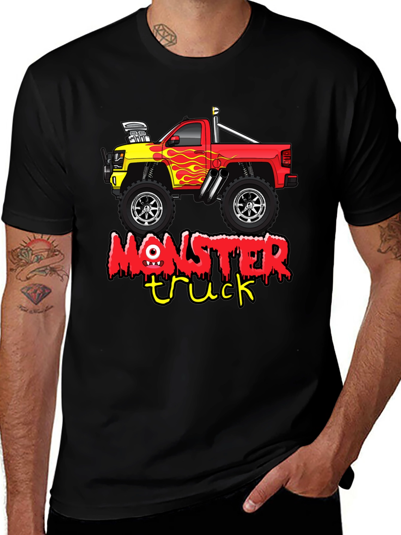 Variant 2 of Monster Truck Graphic T-Shirt