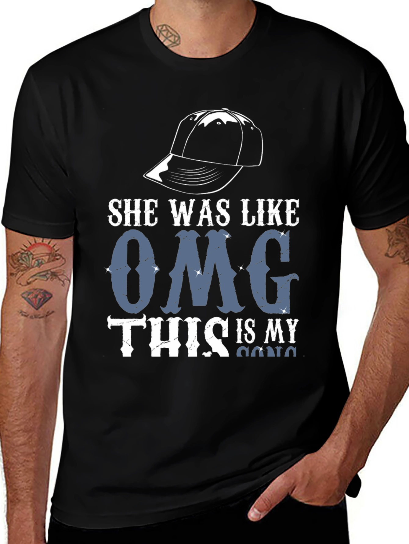 OMG This Is My Song Graphic Tee
