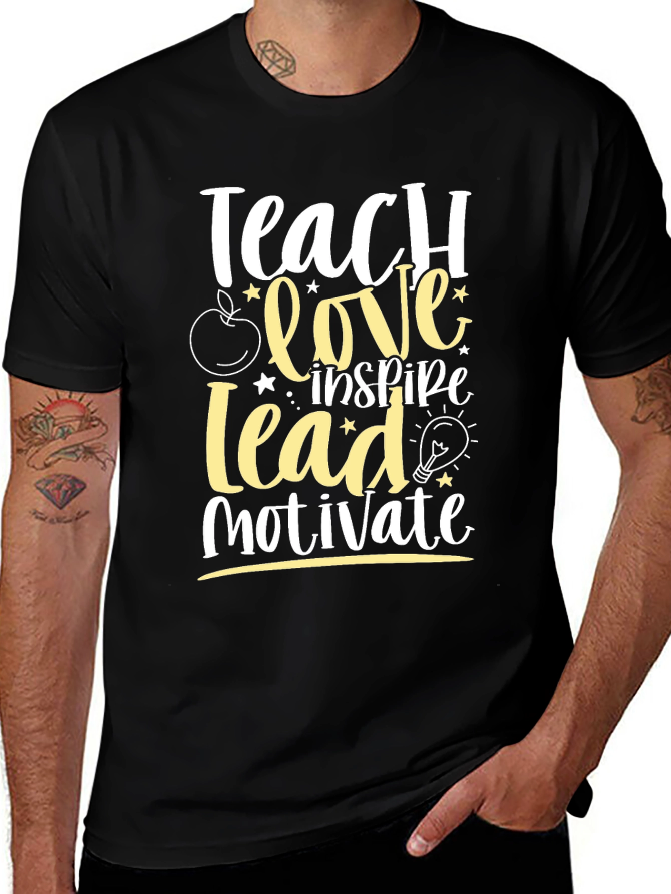 Variant 23 of Teach Love Inspire Tee