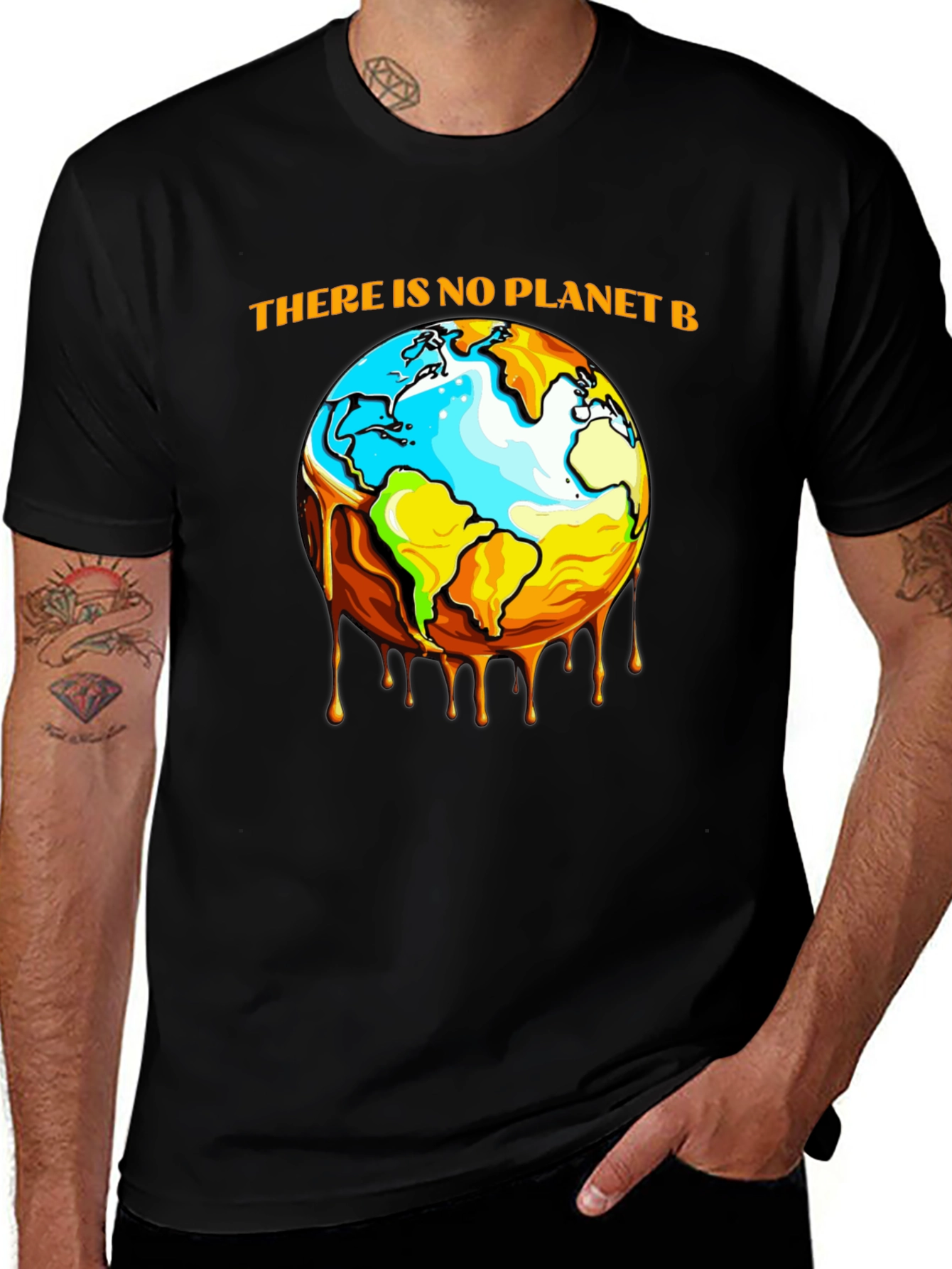Variant 8 of There Is No Planet B Graphic Tee