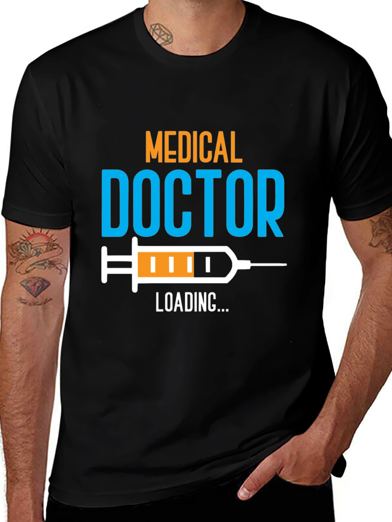 Variant 28 of Medical Doctor Loading T-Shirt - Perfect for Healthcare Professionals