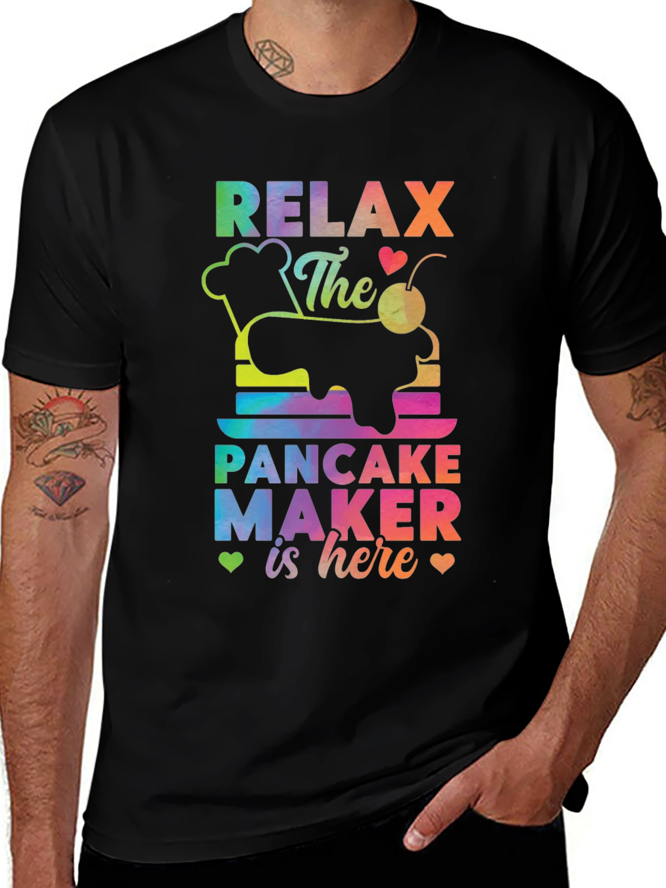 Variant 13 of Relax The Pancake Maker Is Here Tee