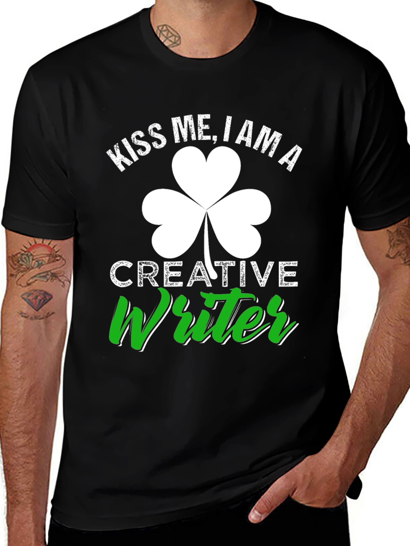 Variant 27 of Kiss Me I'm a Creative Writer T-Shirt