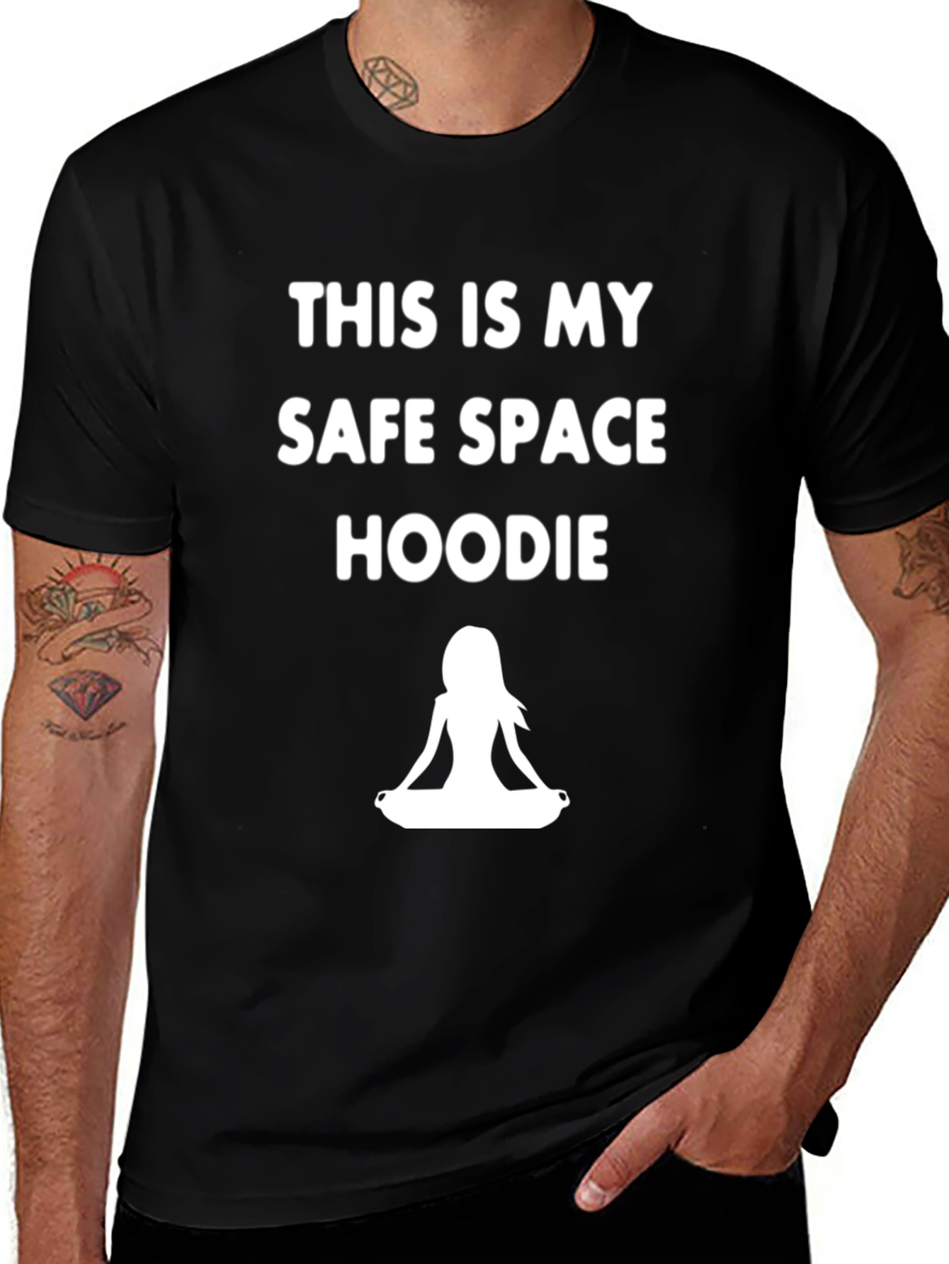 Safe Space Meditating T-Shirt