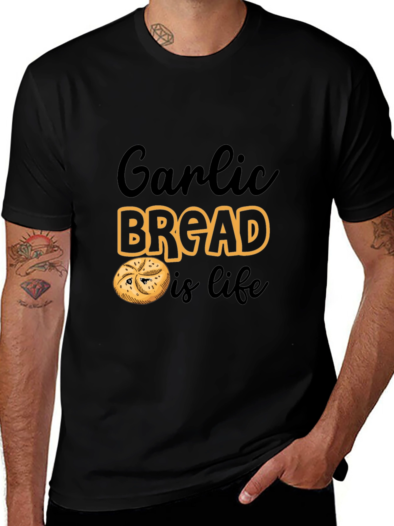 Garlic Bread is Life T-Shirt