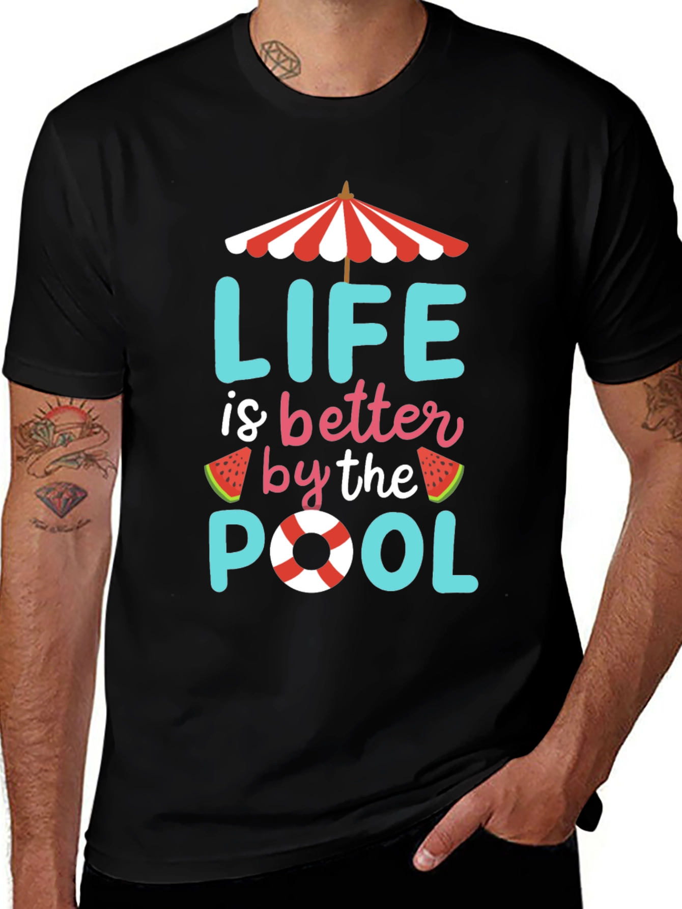 Variant 28 of Life is Better by the Pool T-Shirt