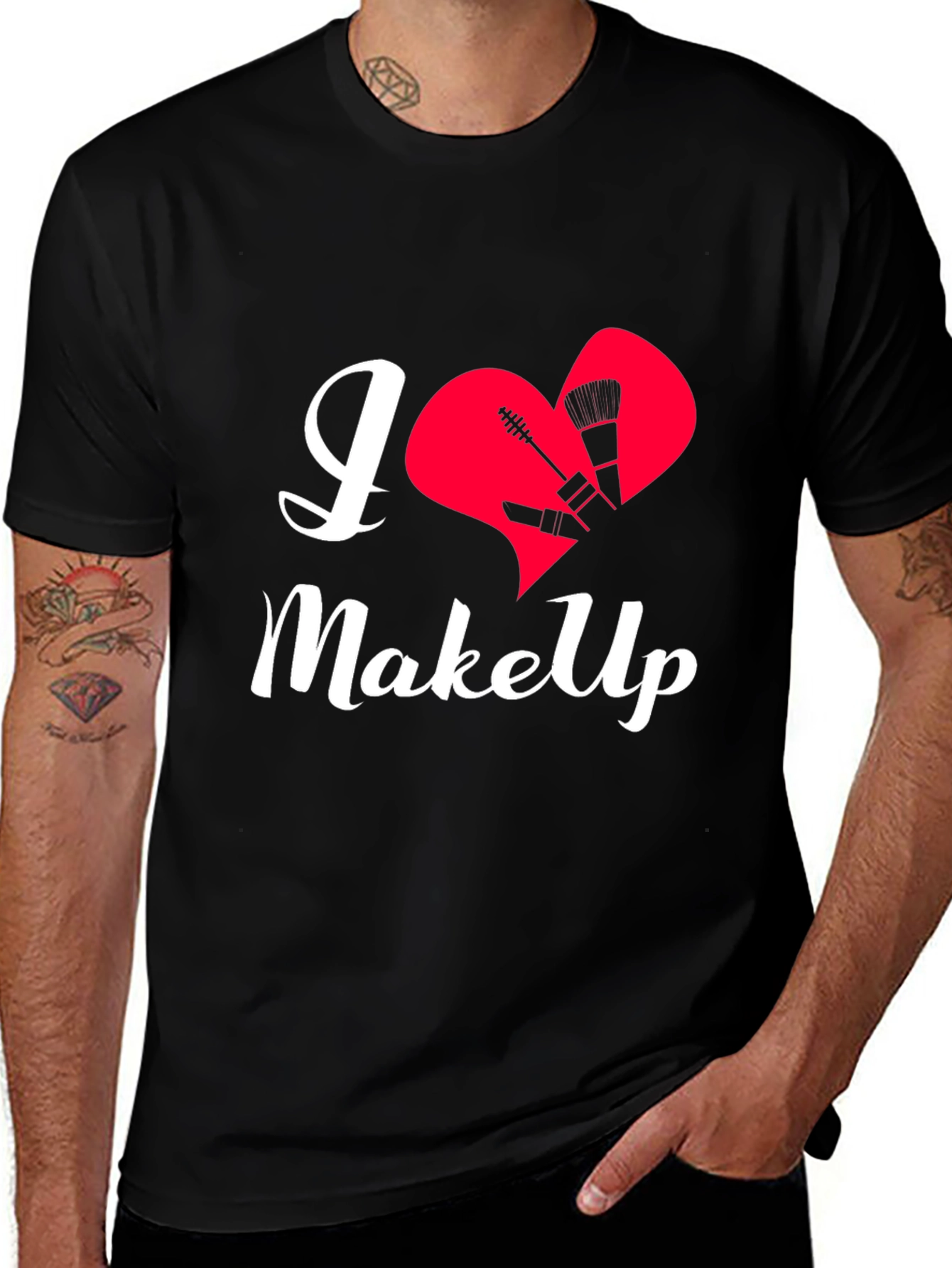 I Love Makeup T-Shirt - Stylish Beauty Tee