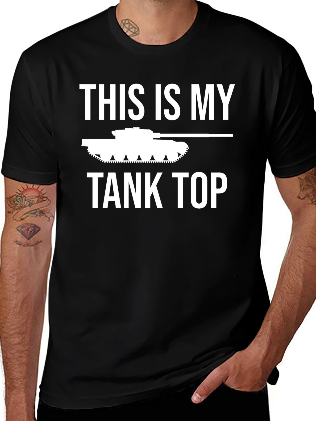 Variant 28 of This is My Tank Top Funny Graphic T-Shirt