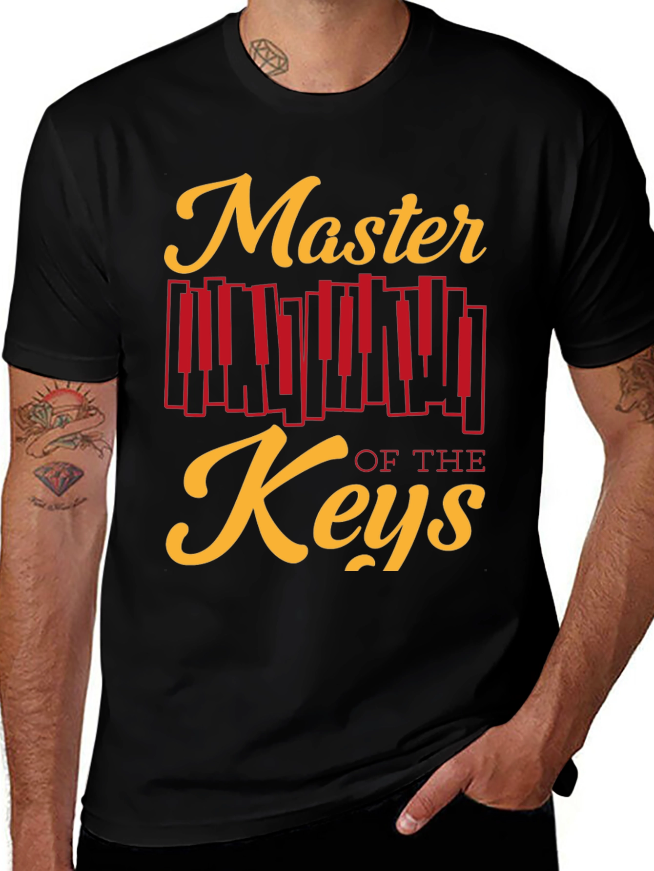 Master of the Keys T-Shirt - Musician Tee