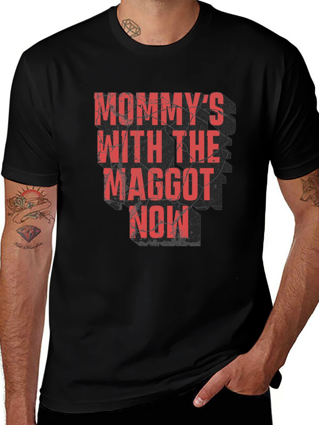 Variant 13 of Mommy's With the Maggot Now T-Shirt