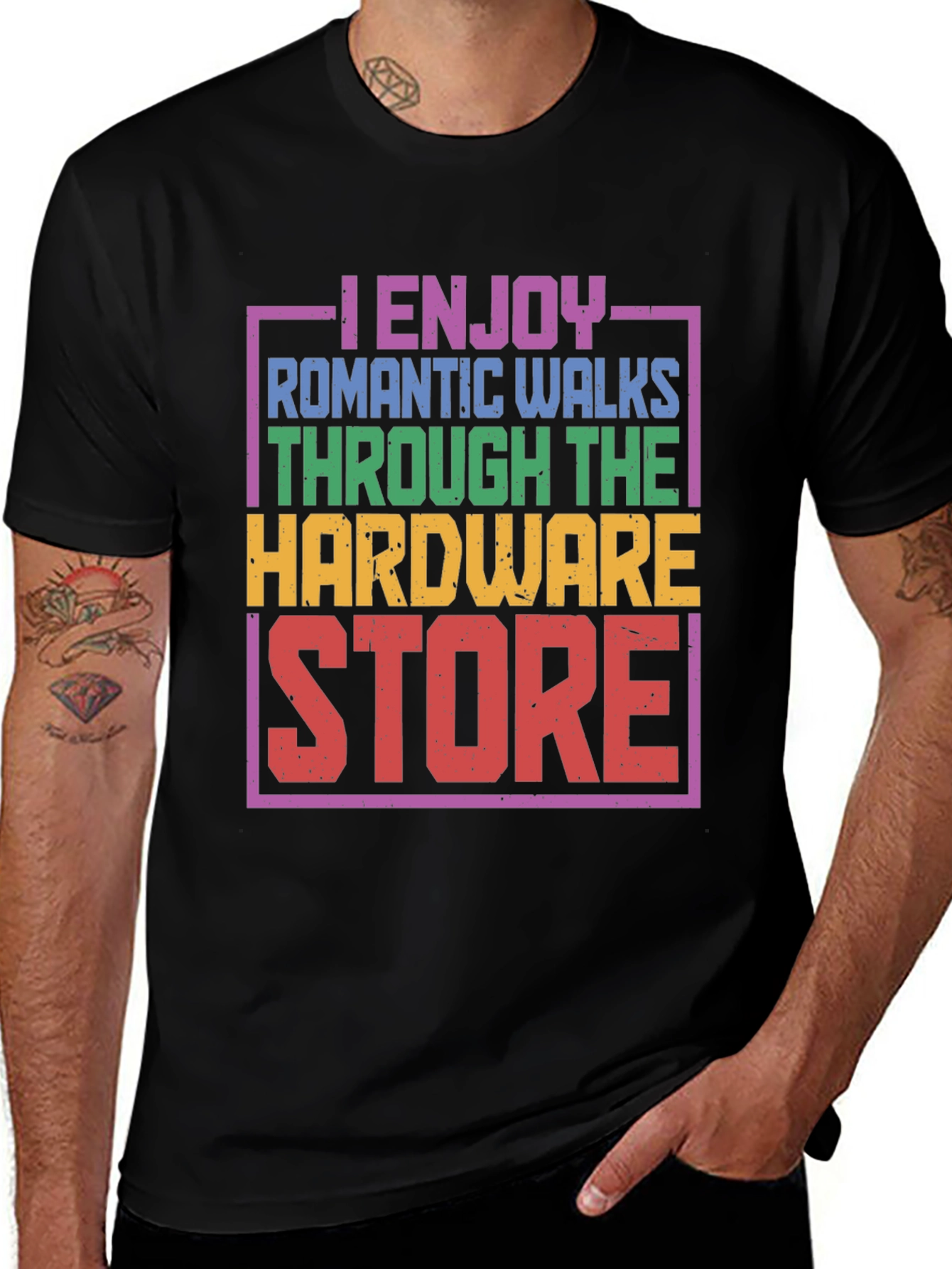 Variant 11 of Romantic Walks Hardware Store Graphic Tee