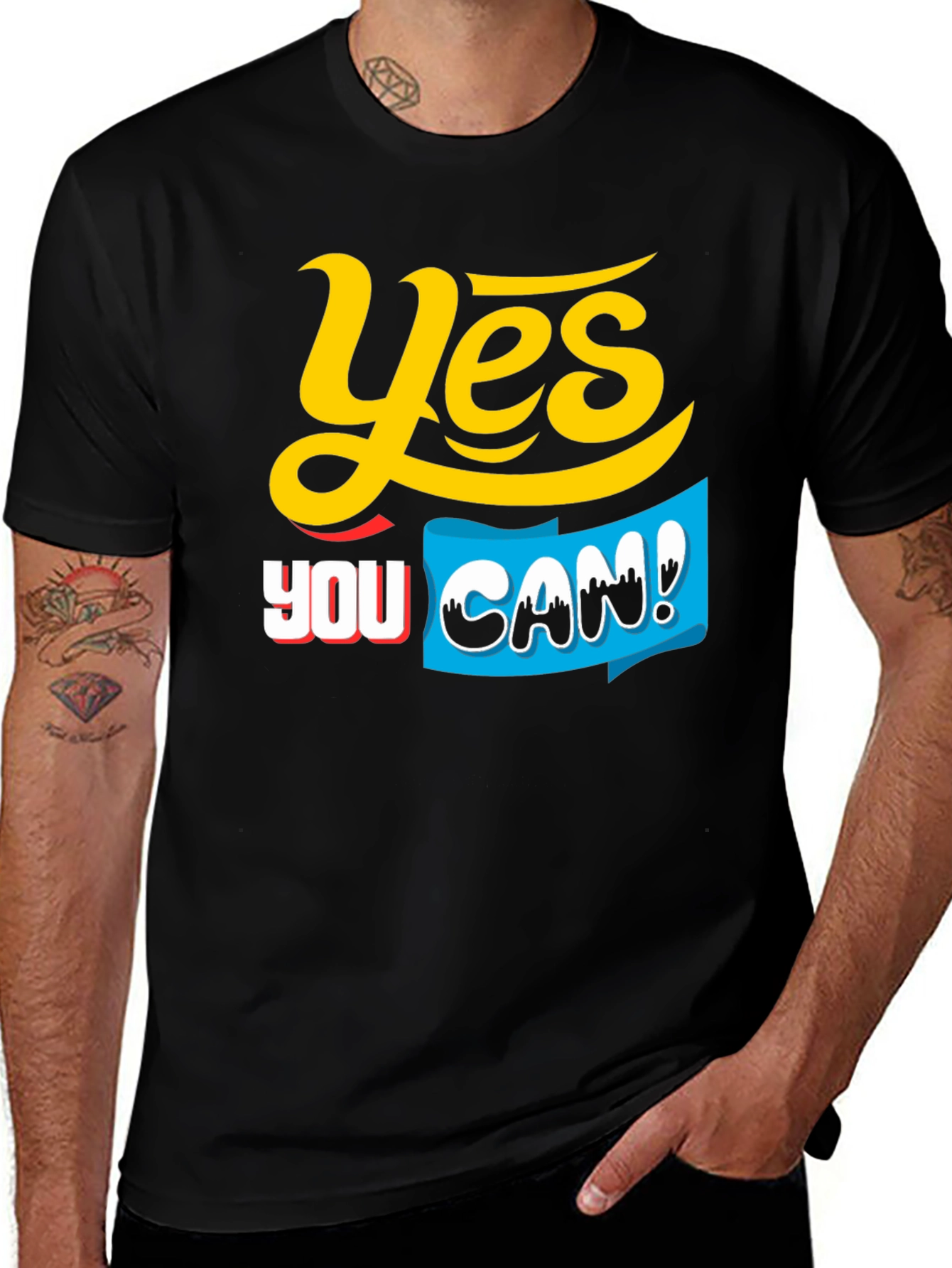 Variant 30 of Yes You Can! Graphic T-Shirt
