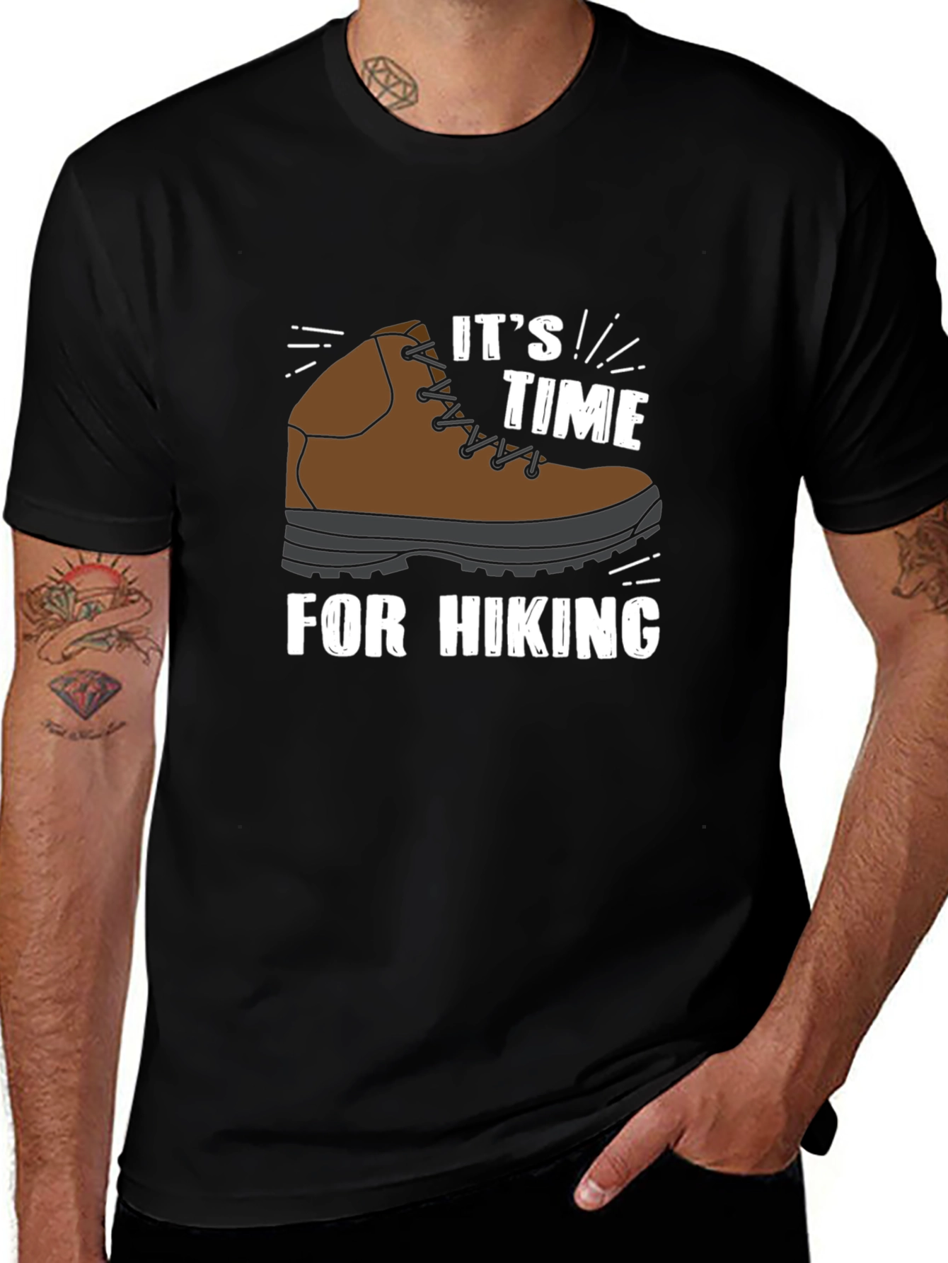 Variant 13 of Hiking Time T-Shirt, Outdoor Adventure Tee
