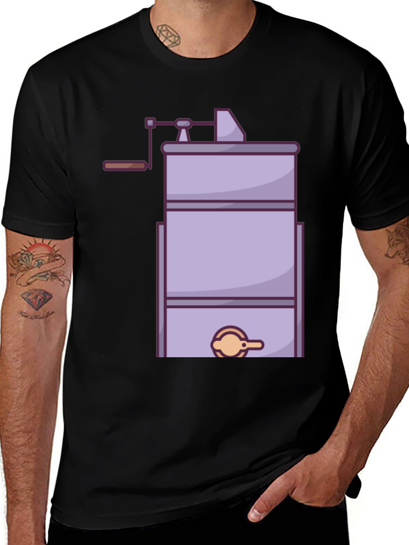 Variant 20 of Honey Extractor Graphic Tee - Beekeeping T-Shirt