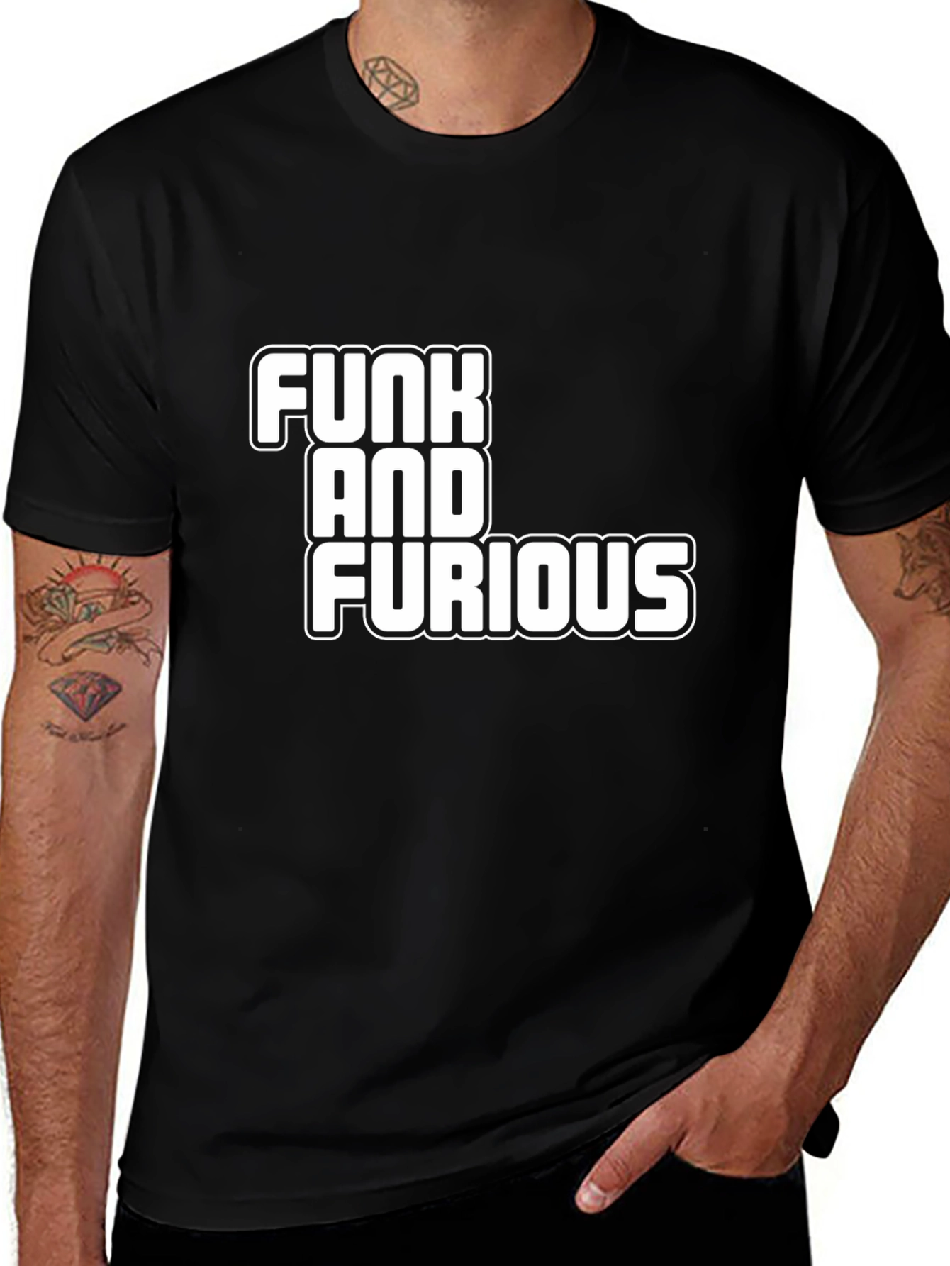 Funk and Furious Black T-Shirt