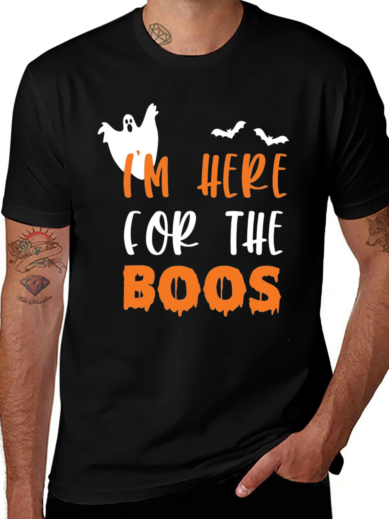 Halloween T-Shirt: I'm Here for the Boos