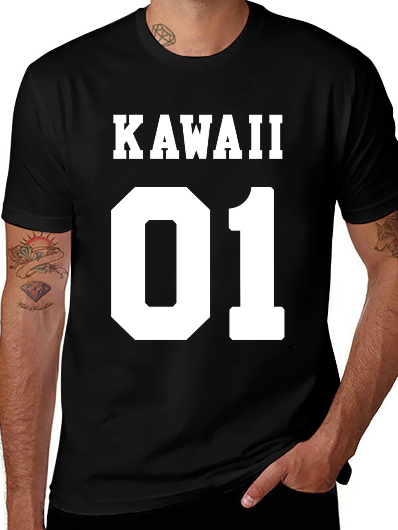 Kawaii 01 T-Shirt - Trendy Graphic Tee