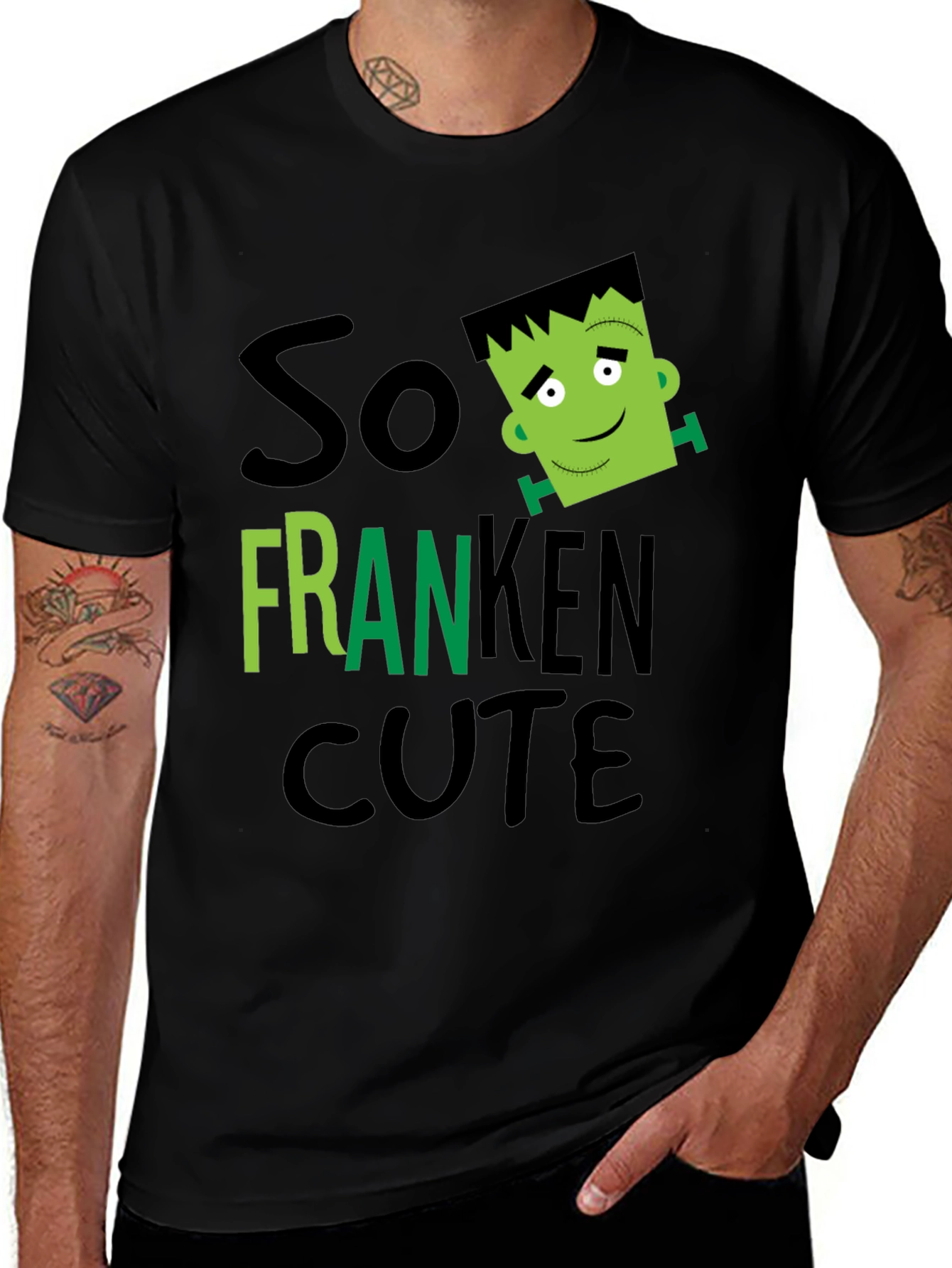 Variant 28 of So Franken Cute Graphic T-Shirt