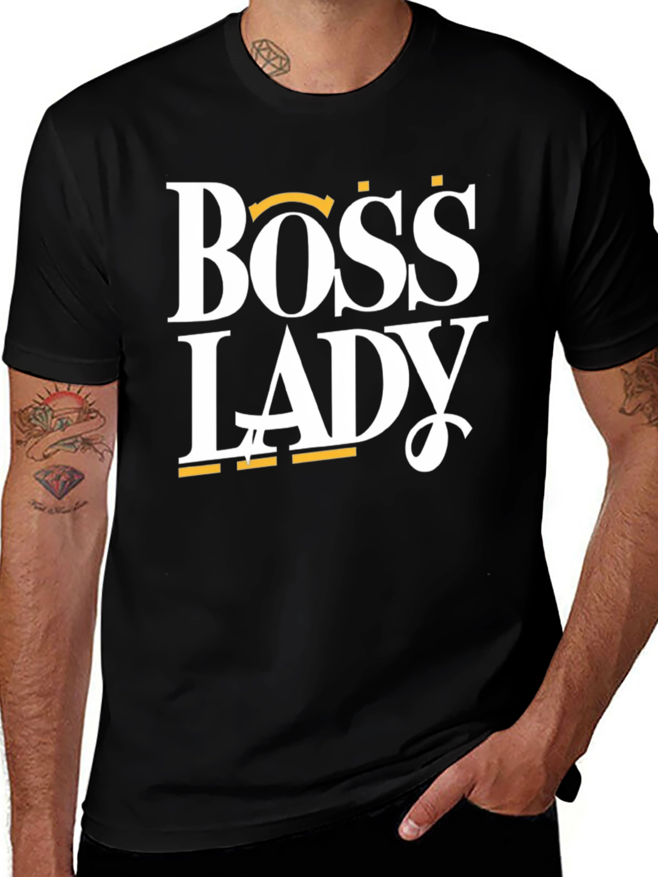 Boss Lady Graphic Tee - Empowering Women's T-Shirt