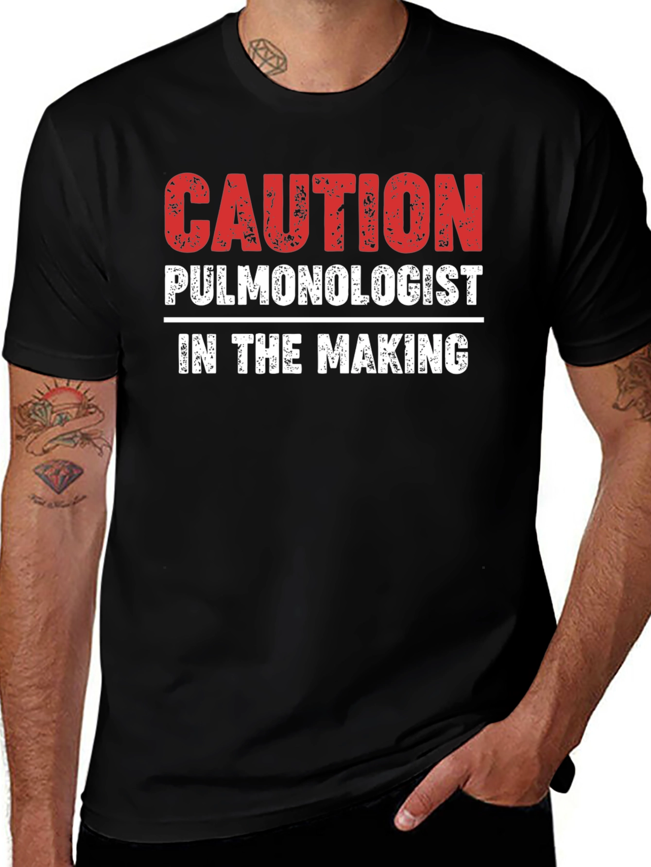 Variant 8 of Caution Pulmonologist In The Making T-Shirt