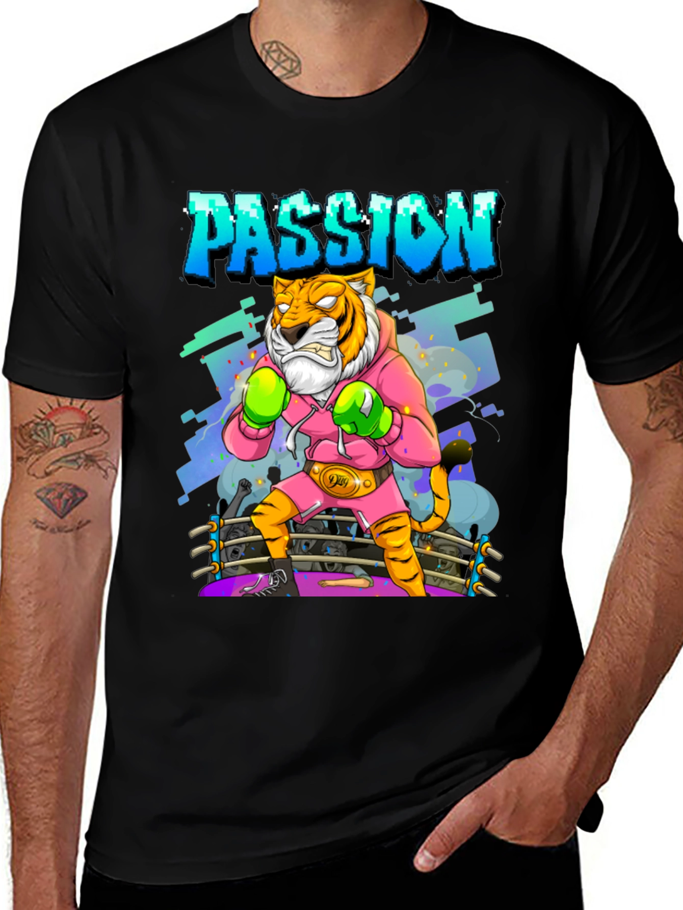 Passion Boxer Tiger T-Shirt