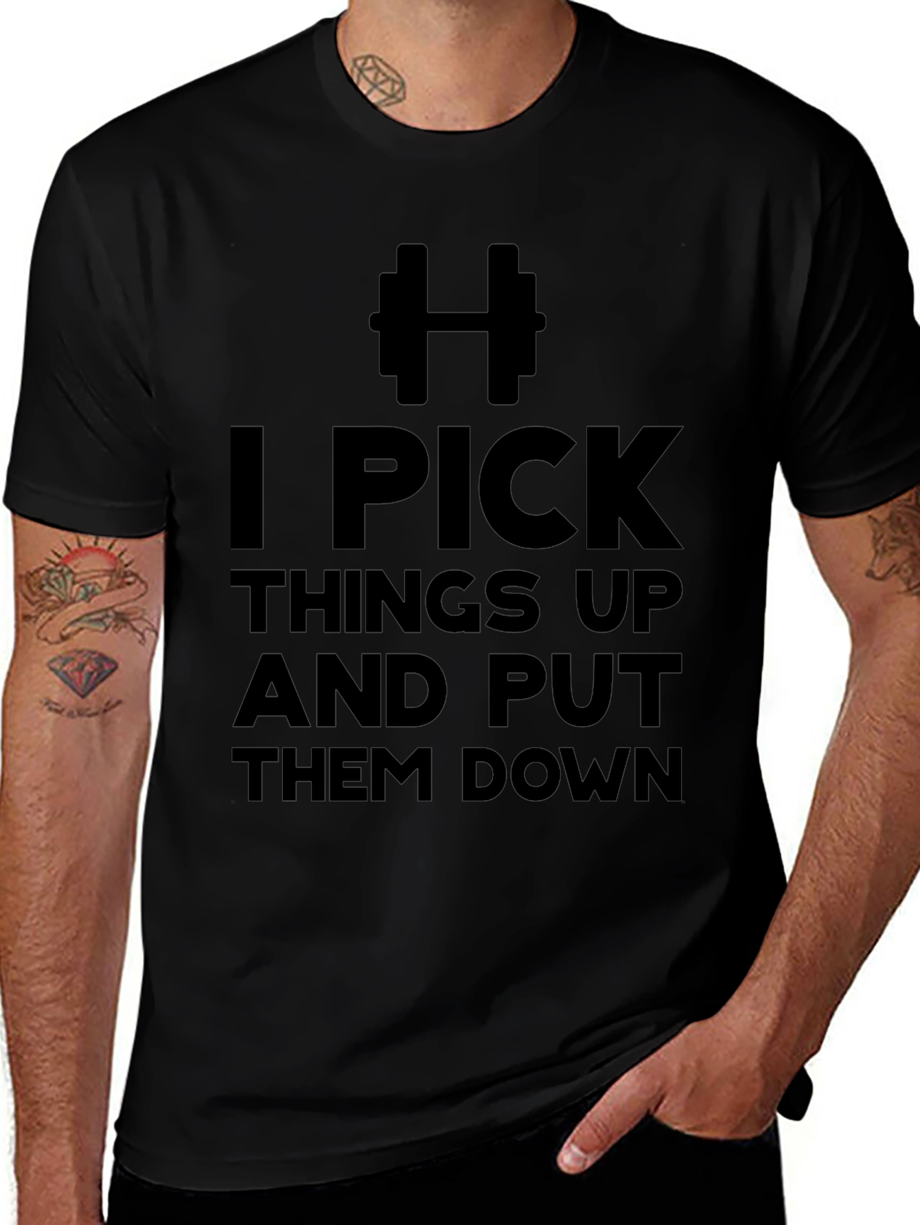 Variant 25 of I Pick Things Up & Put Them Down T-Shirt