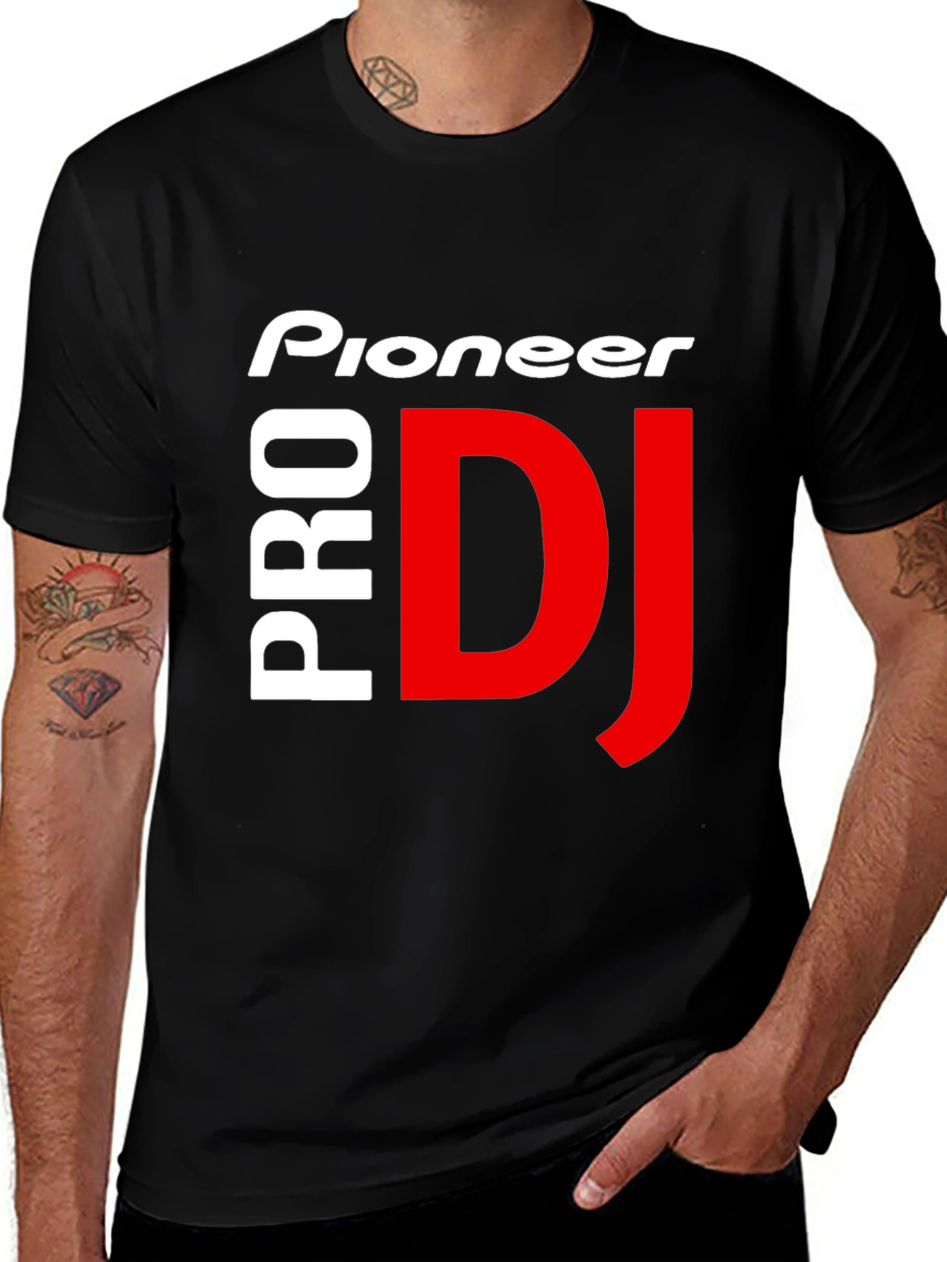 Pioneer Pro DJ Black T-Shirt