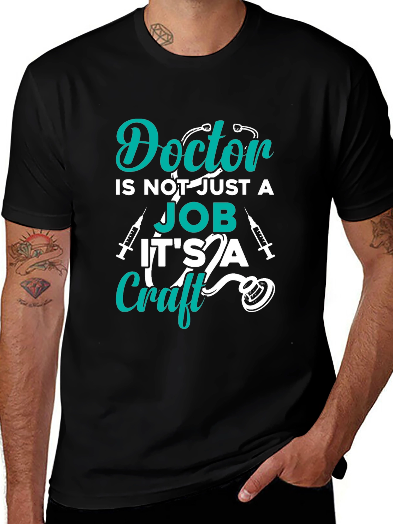 Variant 5 of Doctor is not just a job T-Shirt